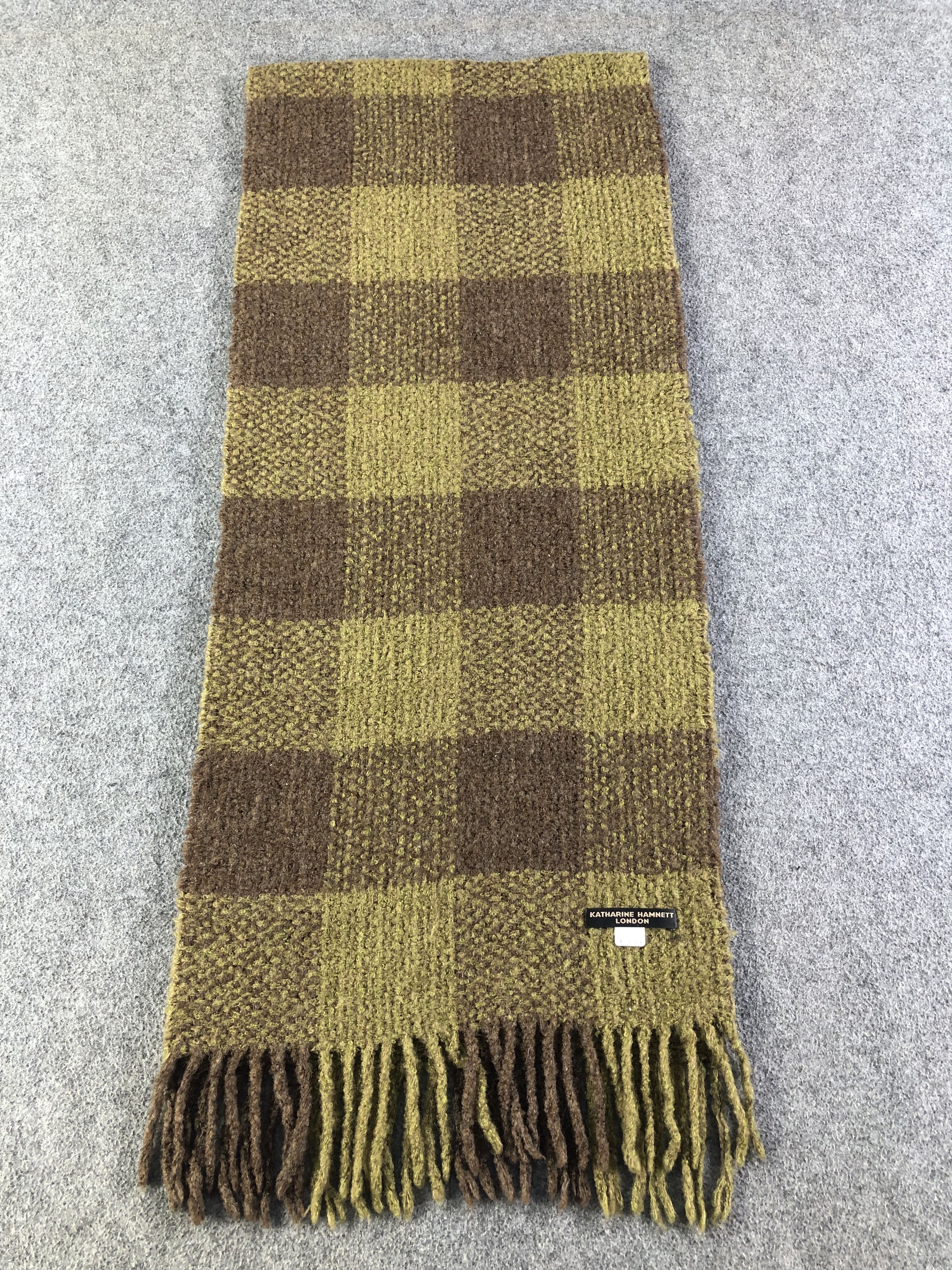 Katharine Hamnett London × Vintage Katharine Hamnett Scarf / Muffler / Neckwear Size ONE SIZE - 2 Thumbnail