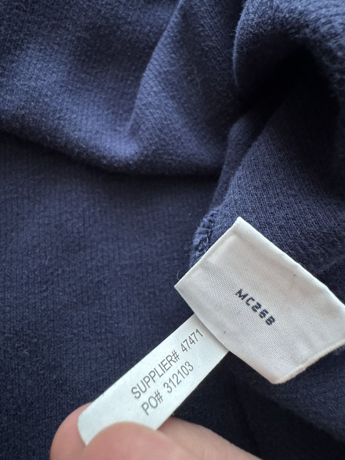 Polo Ralph Lauren Polo Ralph Lauren 1/3 zip Sweater Knit Vintage Size XL Blue Size US XL / EU 56 / 4 - 9 Thumbnail