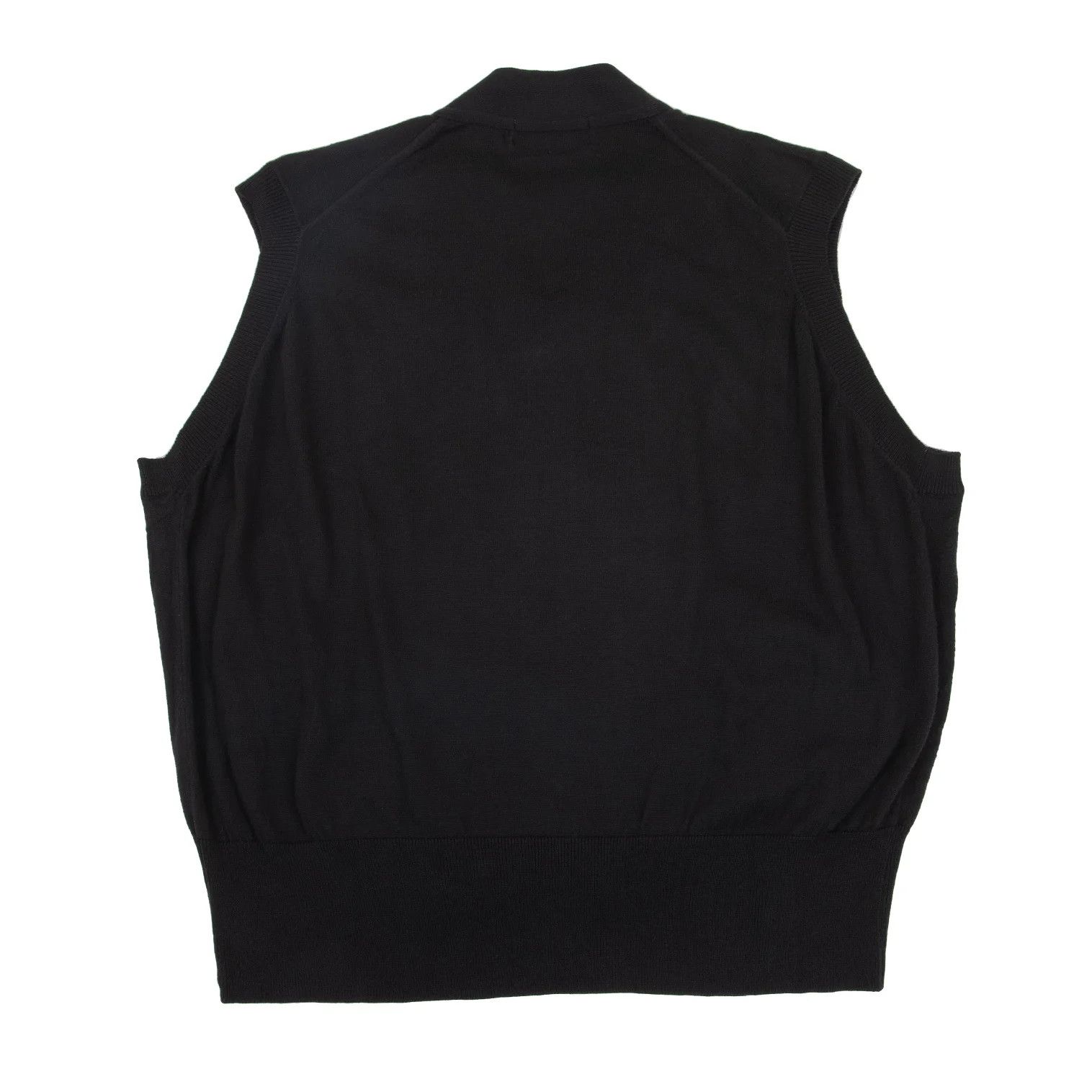 Yohji Yamamoto Yohji Yamamoto Cotton Zip-up Sleeveless Knit Size US M / EU 48-50 / 2 - 9 Thumbnail