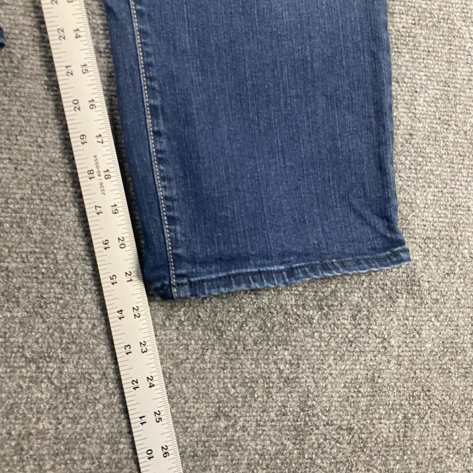 Torrid Torrid Jeans Womens 24 Premium Sky High Skinny Elastic Waist Size 40" / US 18 - 2 Thumbnail