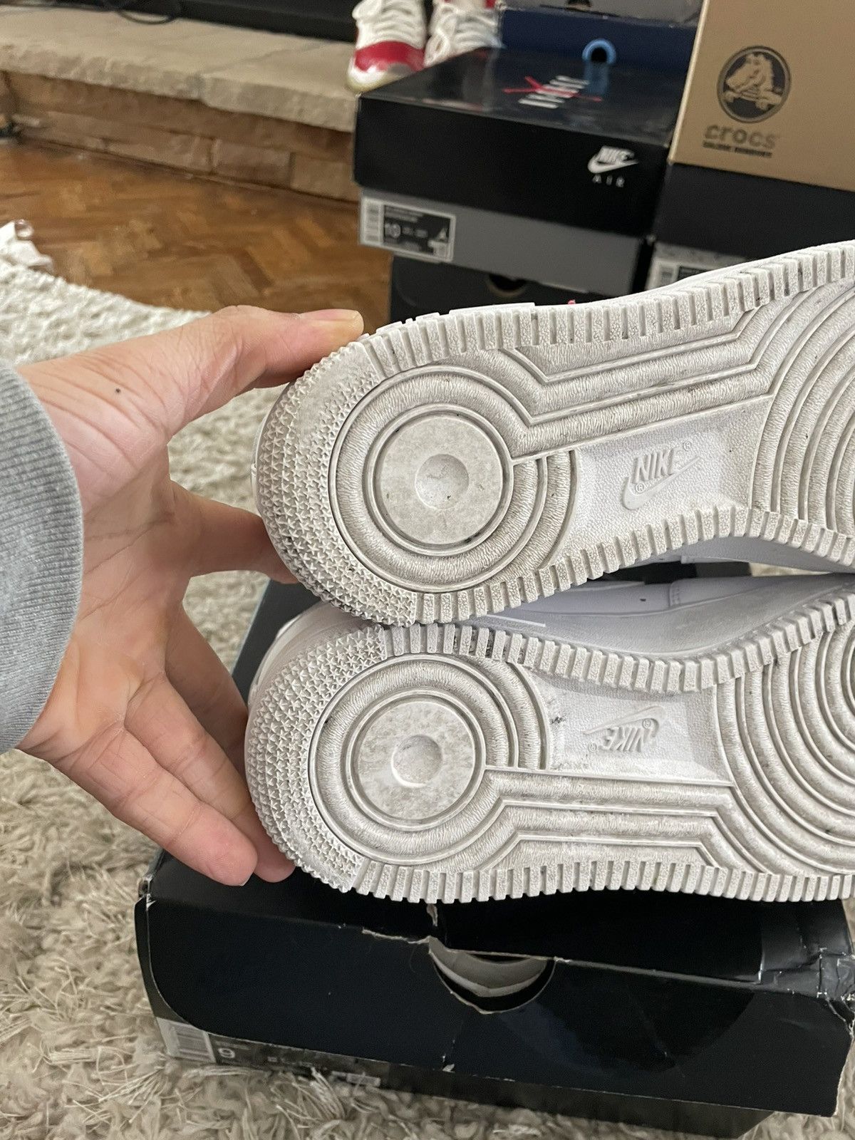 Supreme Supreme x Nike Air Force Triple White Size US 9 / EU 42 - 9 Thumbnail