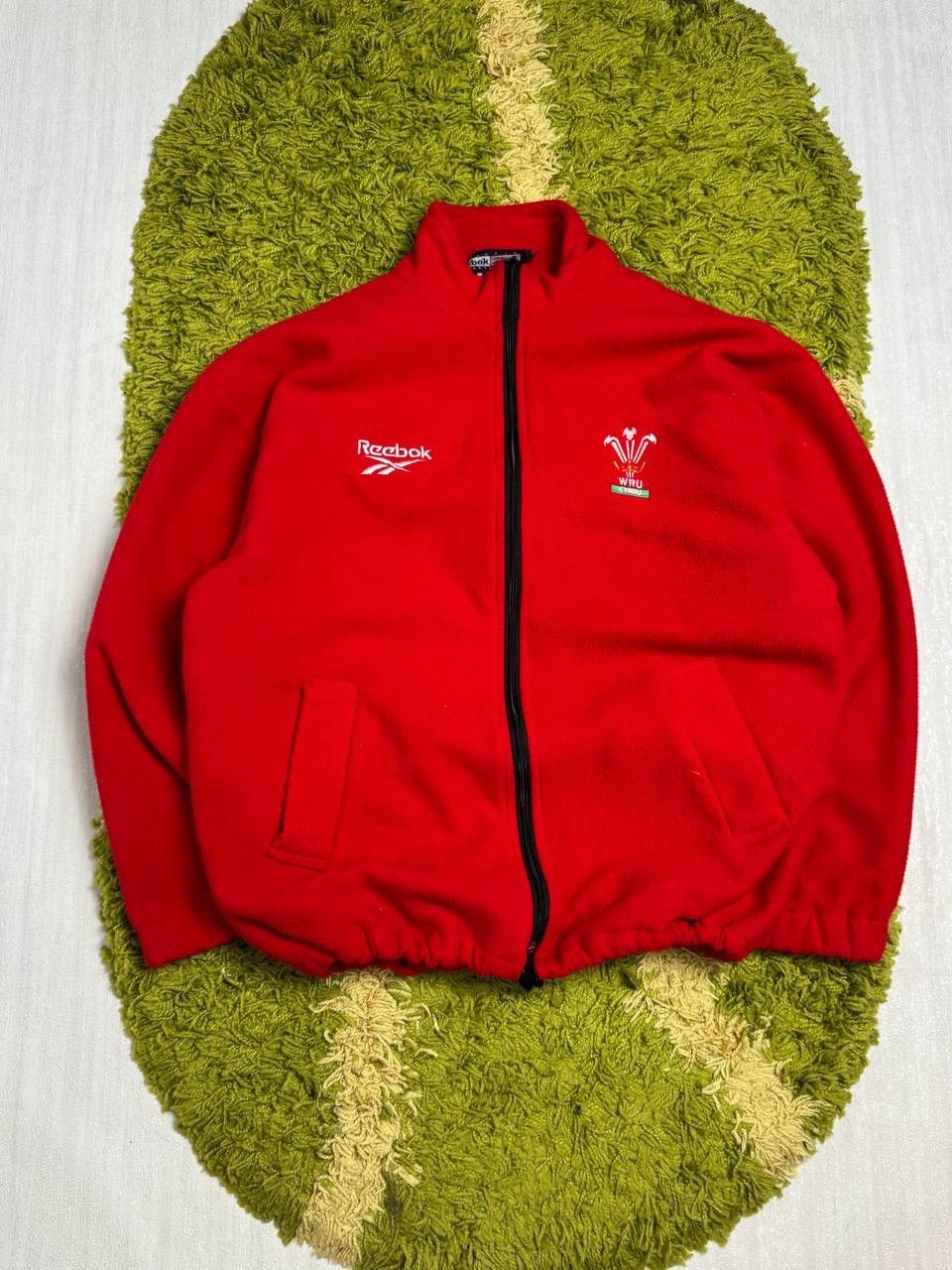 Vintage Wales WRU Cymru Union Home Zip Reebok Size US M / EU 48-50 / 2 - 1 Thumbnail