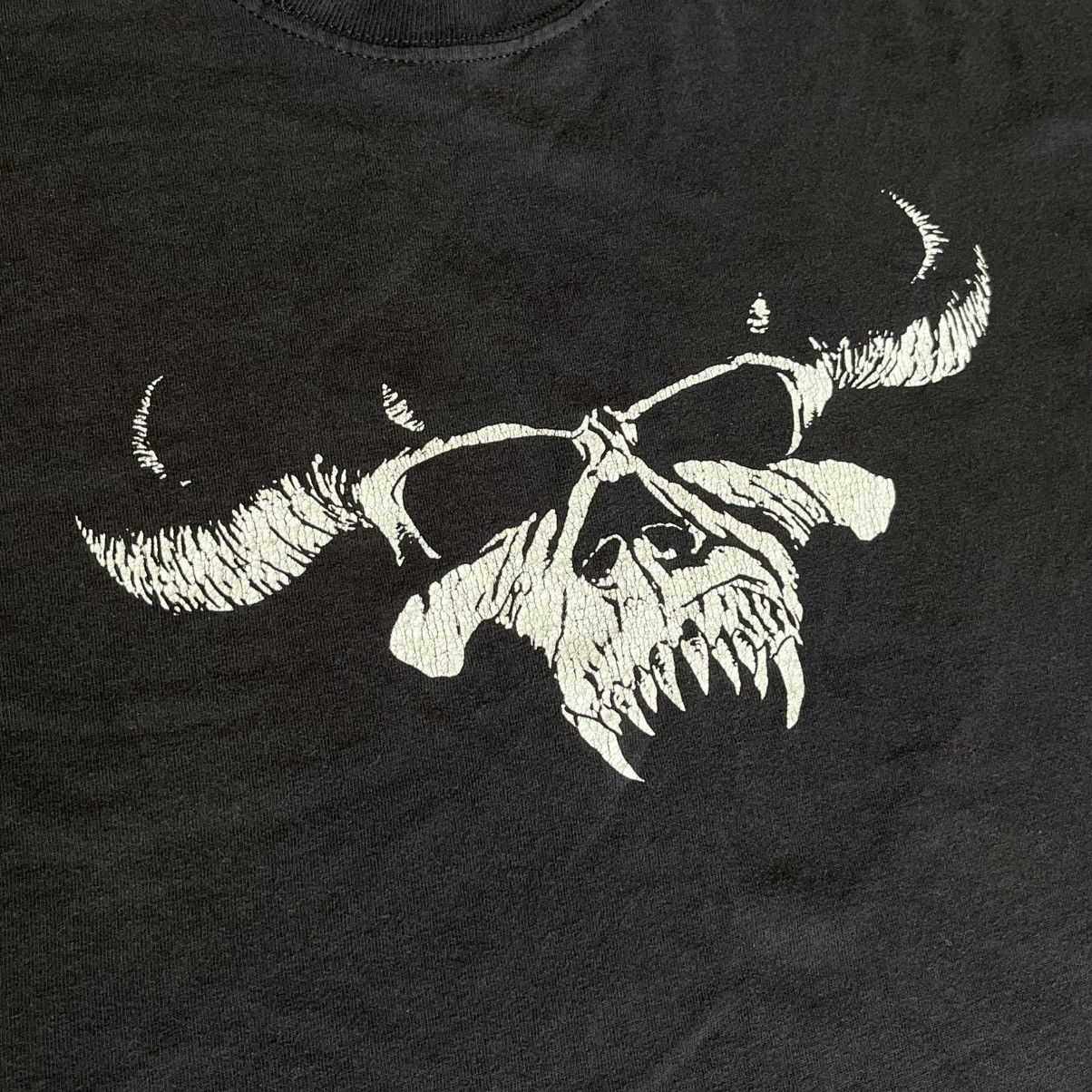 Band Tees Vintage 90s Danzig Self Titled Album Skull Band Tee Misfits Size US XL / EU 56 / 4 - 4 Thumbnail