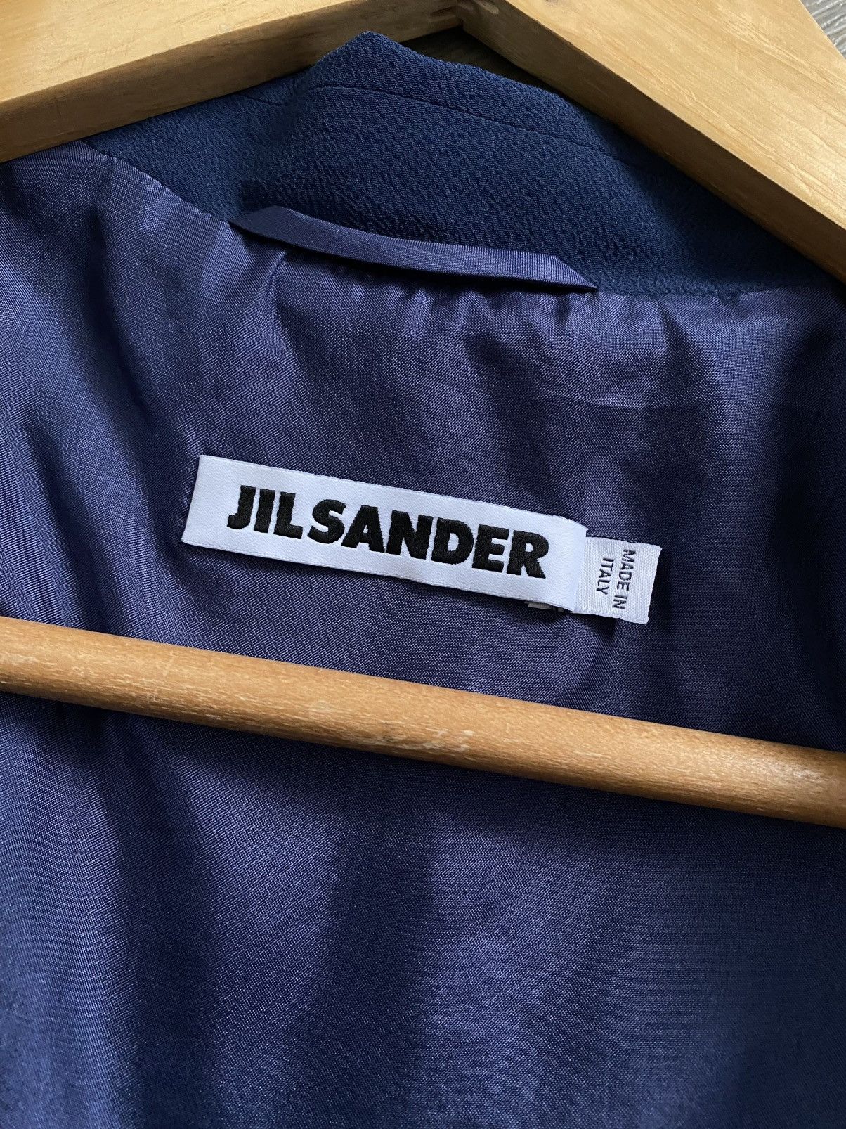 Jil Sander 🫧JIL SANDER SILK BLAZER Vintage Raf Simons Era Size XS / US 0-2 / IT 36-38 - 19 Thumbnail