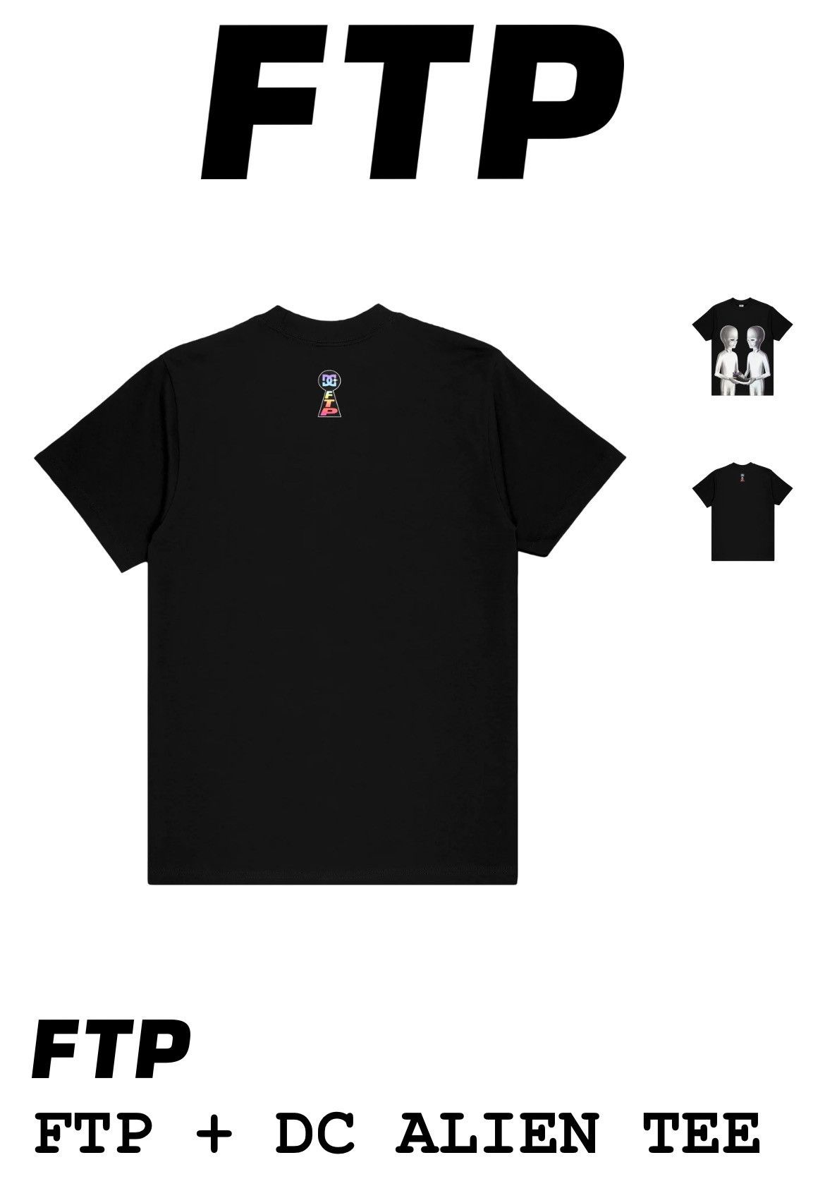 DC × Fuck The Population FTP + DC ALIEN SNEAKER GIFT GRAPHIC TEE (L) Size US L / EU 52-54 / 3 - 4 Thumbnail