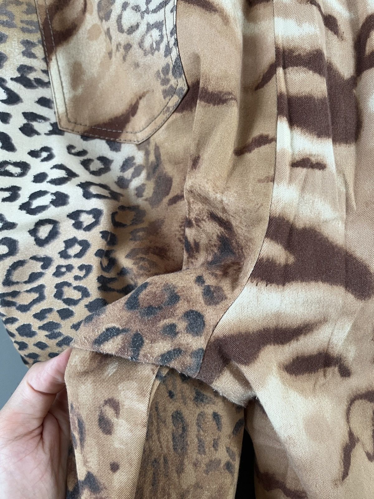 Ferre × Gianfranco Ferre Gianfranco Ferre Leopard Pattern Print Pants Size US 38 / EU 54 - 20 Thumbnail