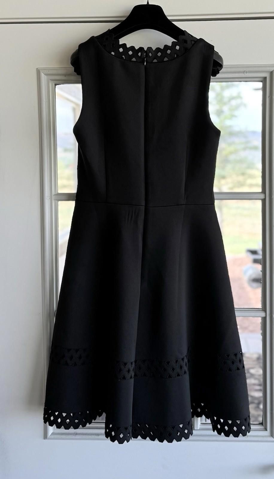 Other WHBM Black SL Scuba Dress with Geometric Cutouts Size 6 NWT Size M / US 6-8 / IT 42-44 - 11 Thumbnail