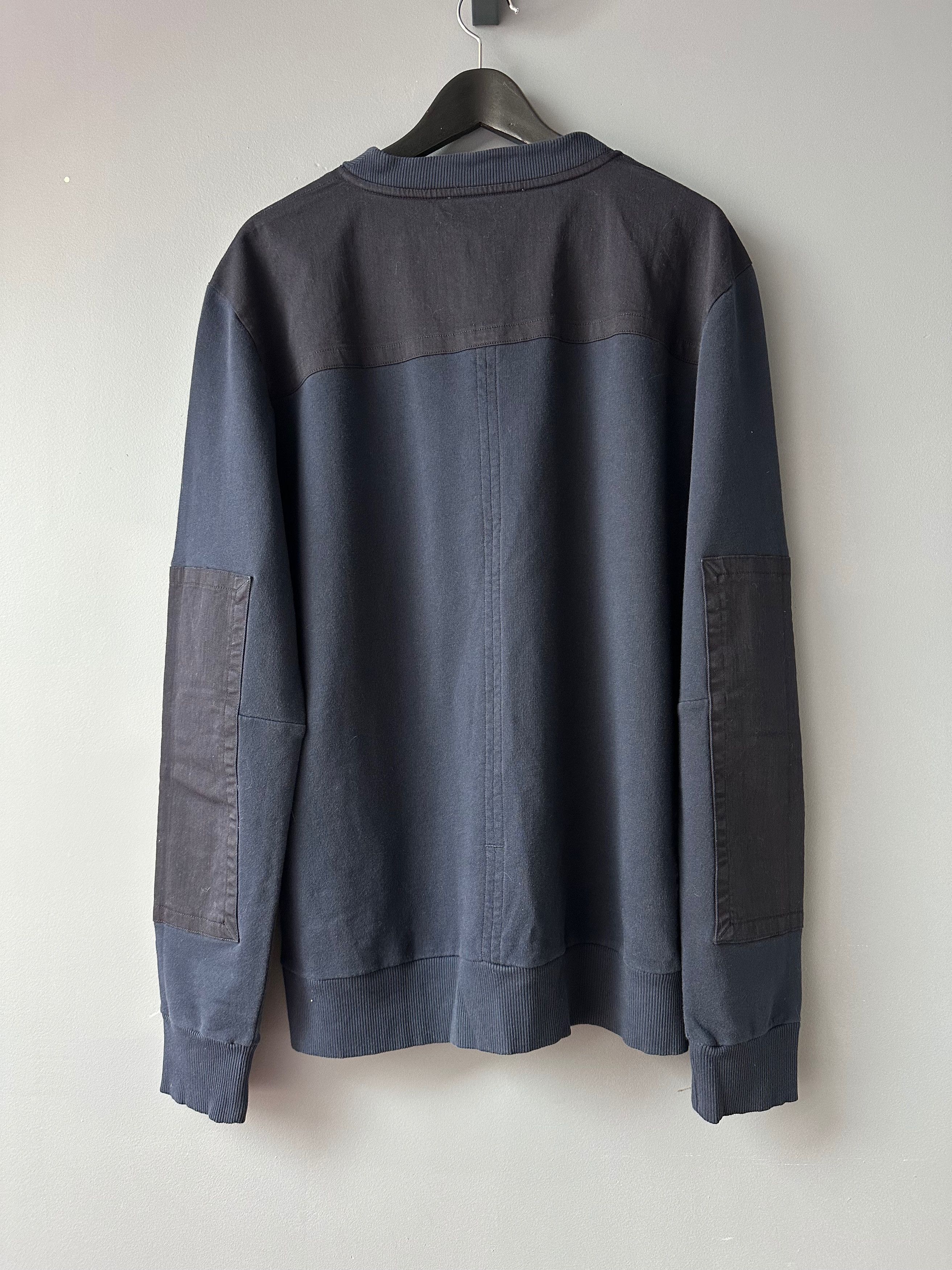 Dirk Bikkembergs NWT! Dirk Bikkembergs Navy Blue crew neck sweatshirt Size US XXL / EU 58 / 5 - 6 Thumbnail