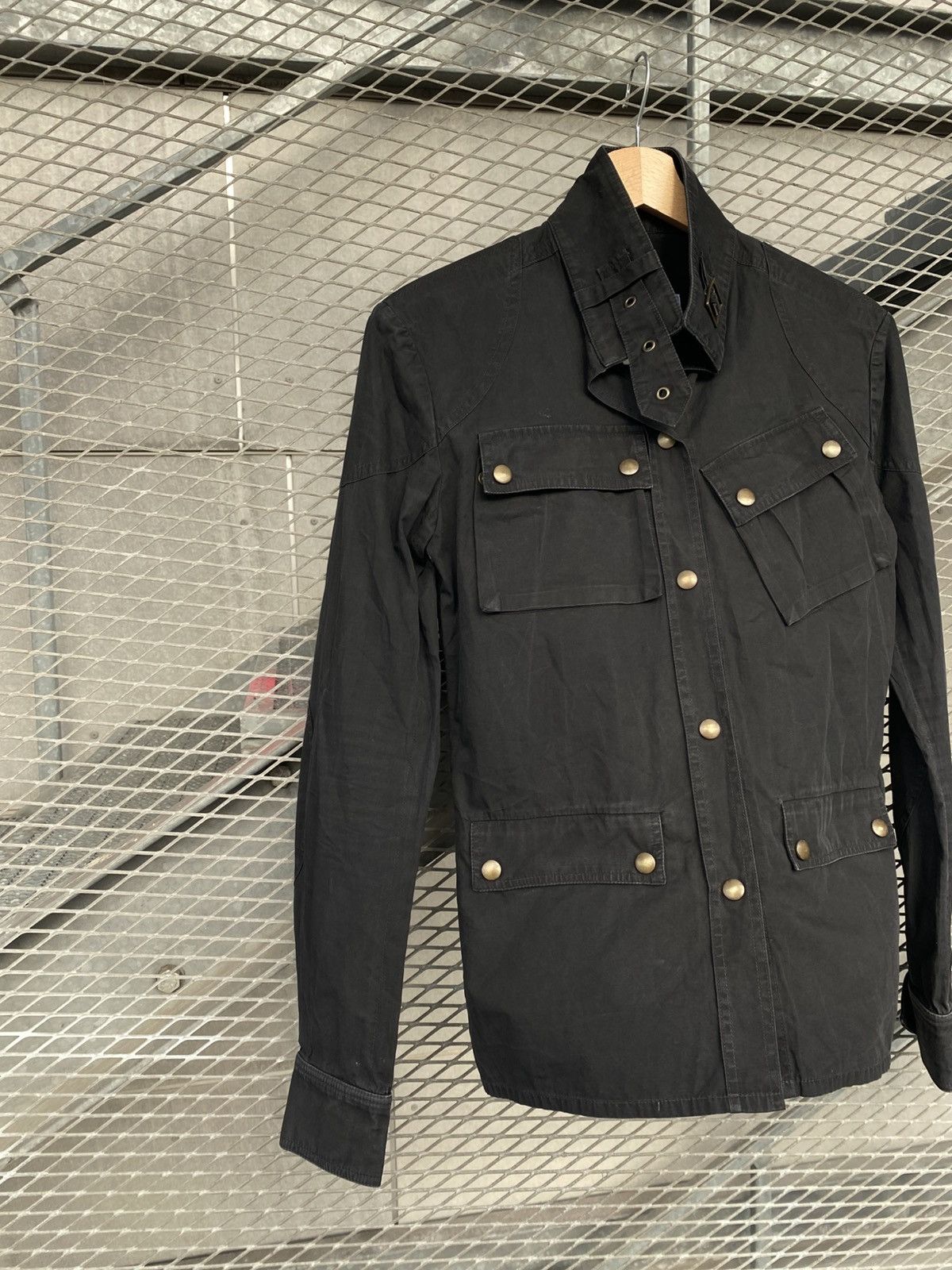 Balenciaga Balenciaga Le Dix Autumn 2001 Cargo Pockets Runway Shirt Size L / US 10 / IT 46 - 8 Thumbnail