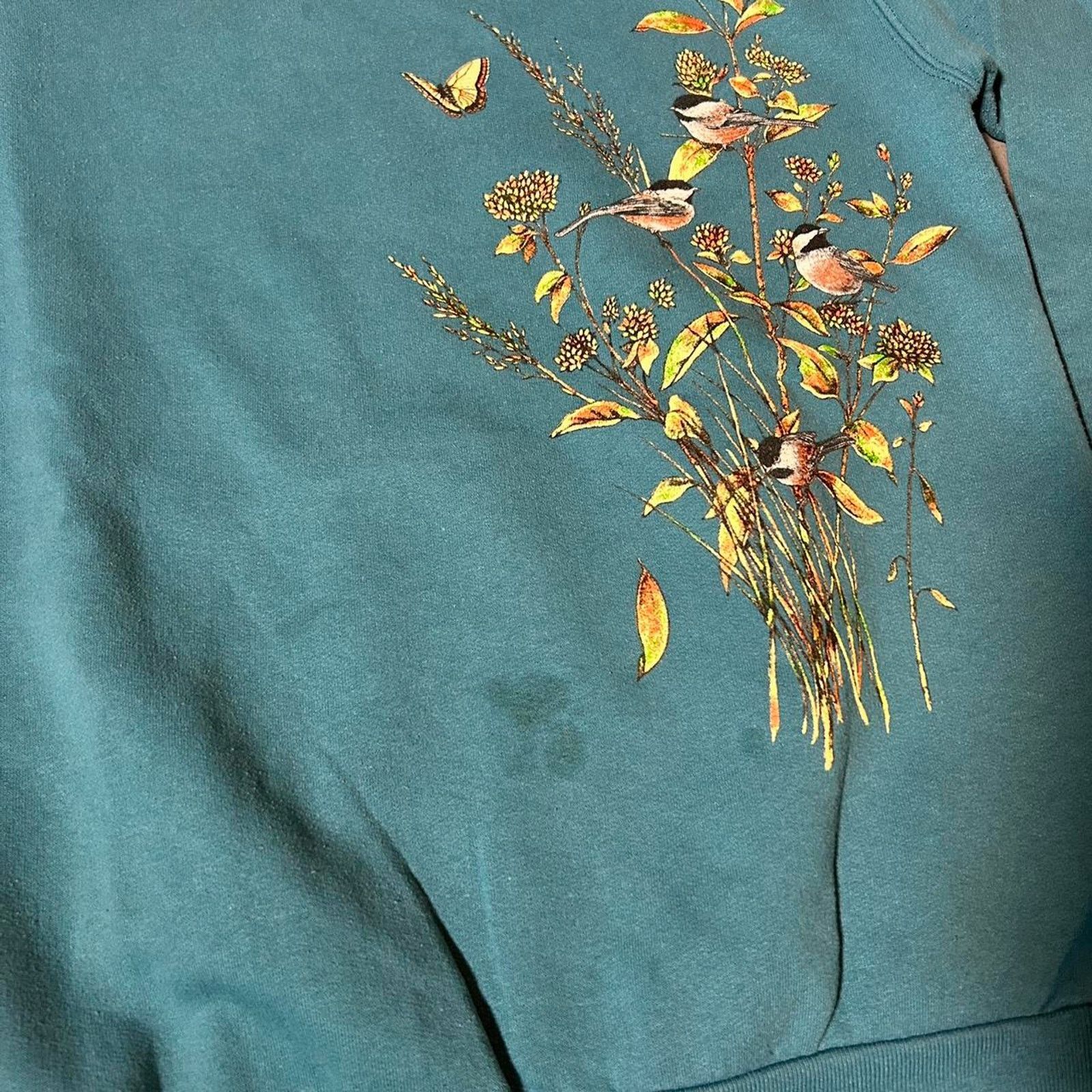 Hanes 90s grandma style nature crewneck Size S / US 4 / IT 40 - 4 Thumbnail