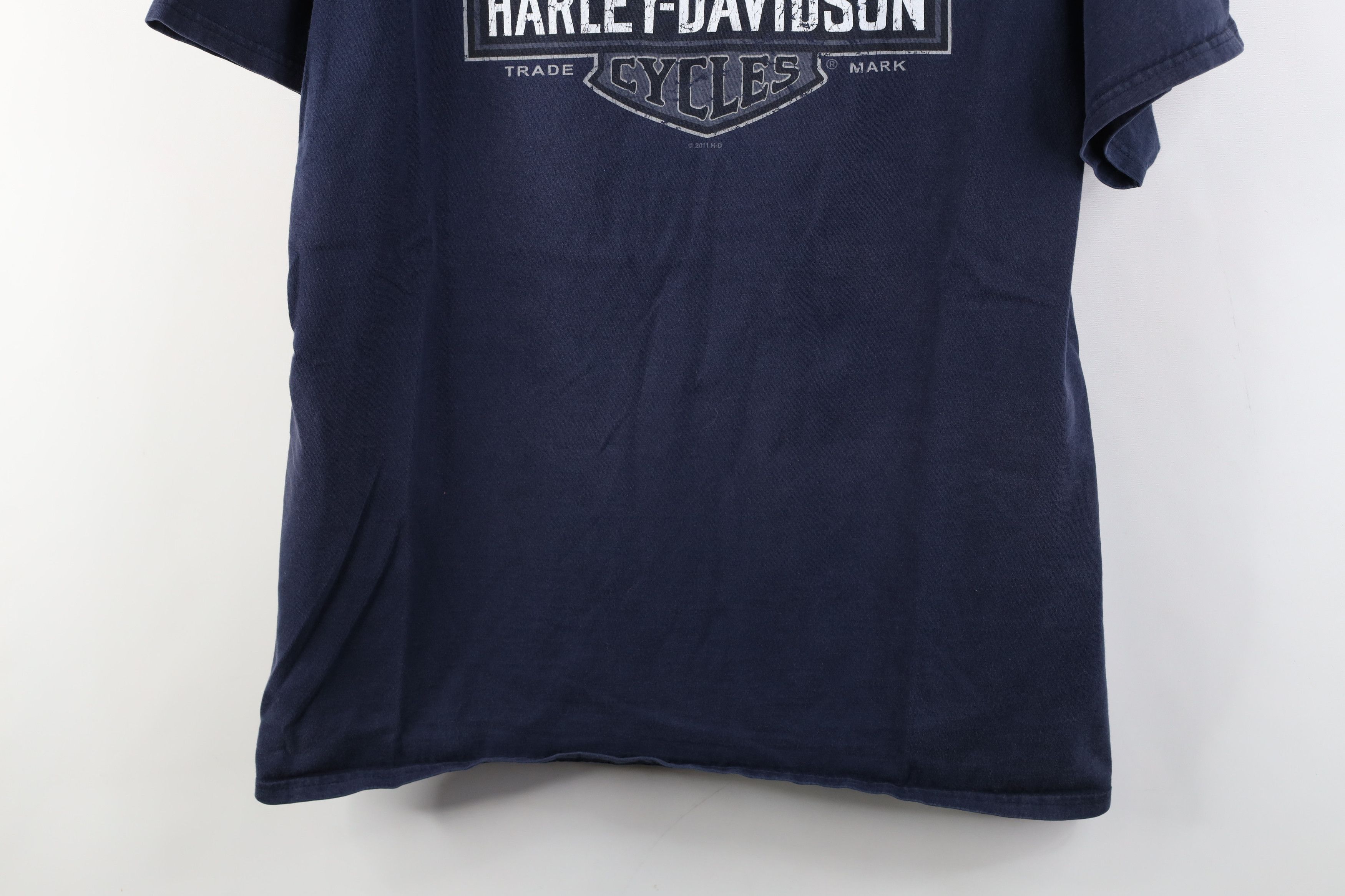 Harley Davidson Vintage Y2K Harley Davidson Big Logo Short Sleeve T-Shirt Size US L / EU 52-54 / 3 - 3 Thumbnail