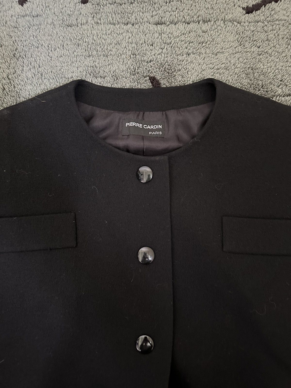 Pierre Cardin Archive Pierre Cardin Space Age Button Up Top Vintage 1960’s Size M / US 6-8 / IT 42-44 - 4 Thumbnail