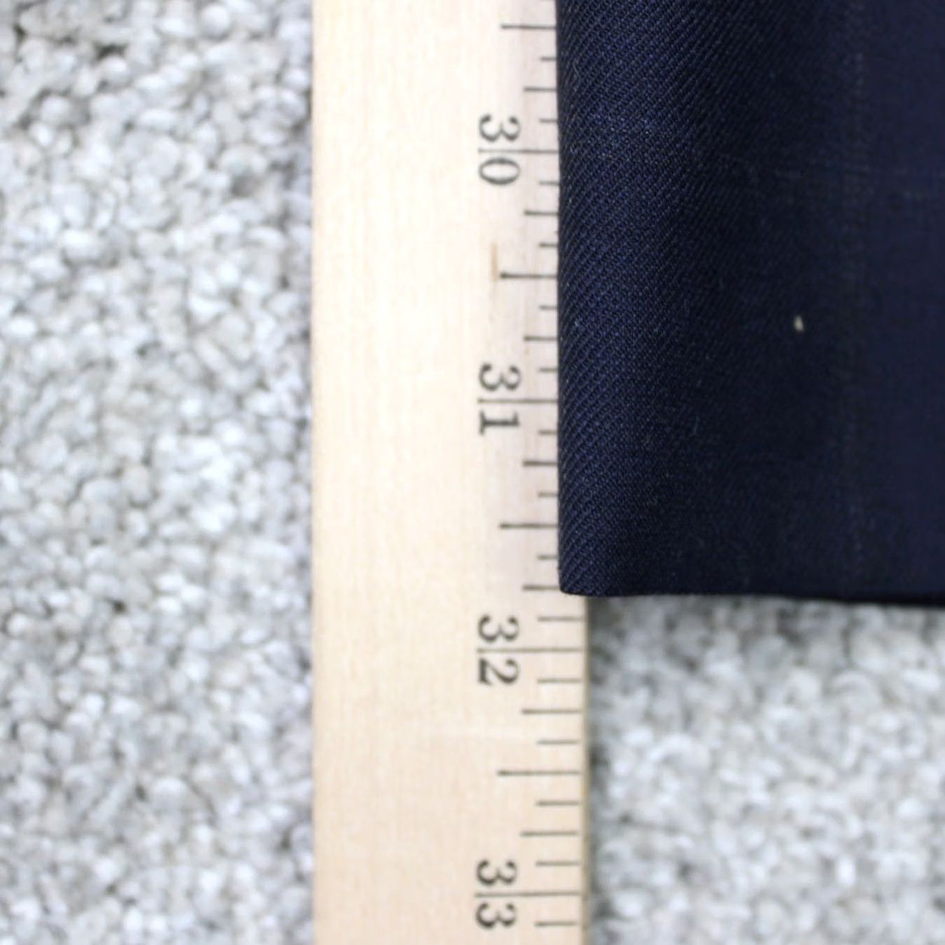 Ralph Lauren LAUREN Ralph Lauren Pants Mens 42x32 Blue Windowpane Wool Polyester Flat Front Dress Pants Regular Rise Straight 42 in Inseam 32 in Size US 42 / EU 58 - 4 Thumbnail