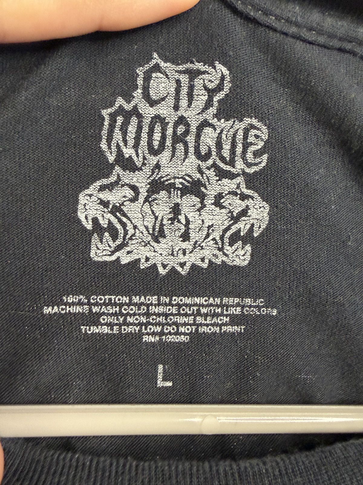 City Morgue City Morgue Vol. 3 Bottom of the Barrel “Zipper” Tee Size US L / EU 52-54 / 3 - 3 Thumbnail