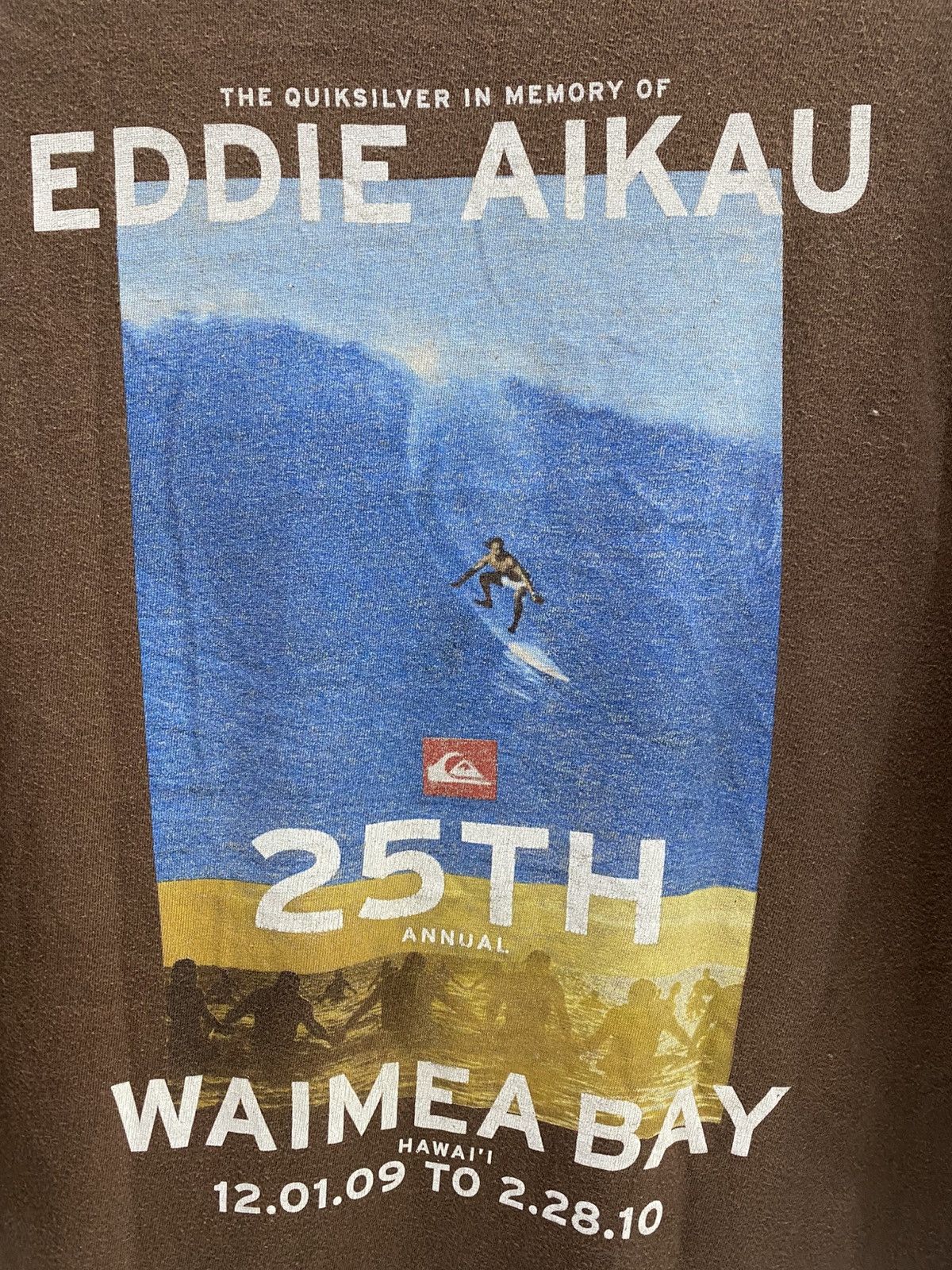 Quiksilver QUIKSILVER VINTAGE TSHIRT Size US L / EU 52-54 / 3 - 6 Thumbnail