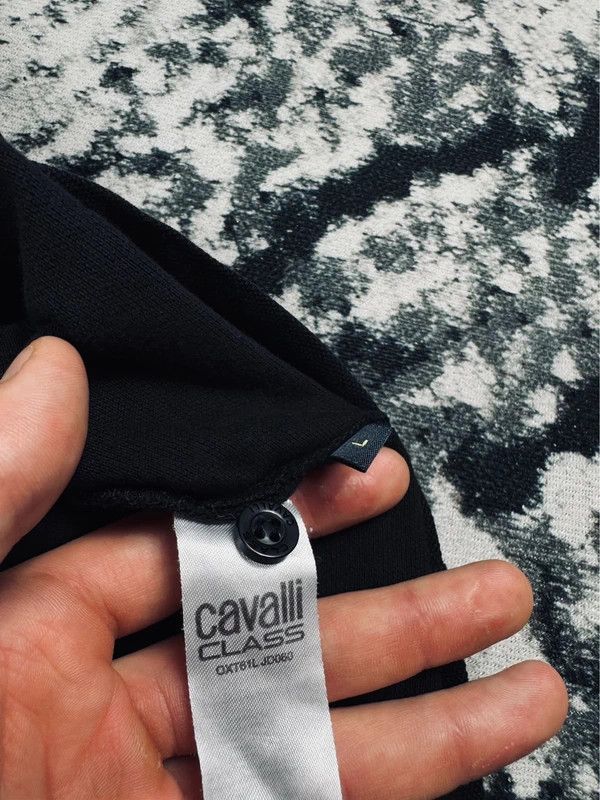 Roberto Cavalli Roberto Cavalli Class polo shirt black logo L Size US L / EU 52-54 / 3 - 5 Thumbnail
