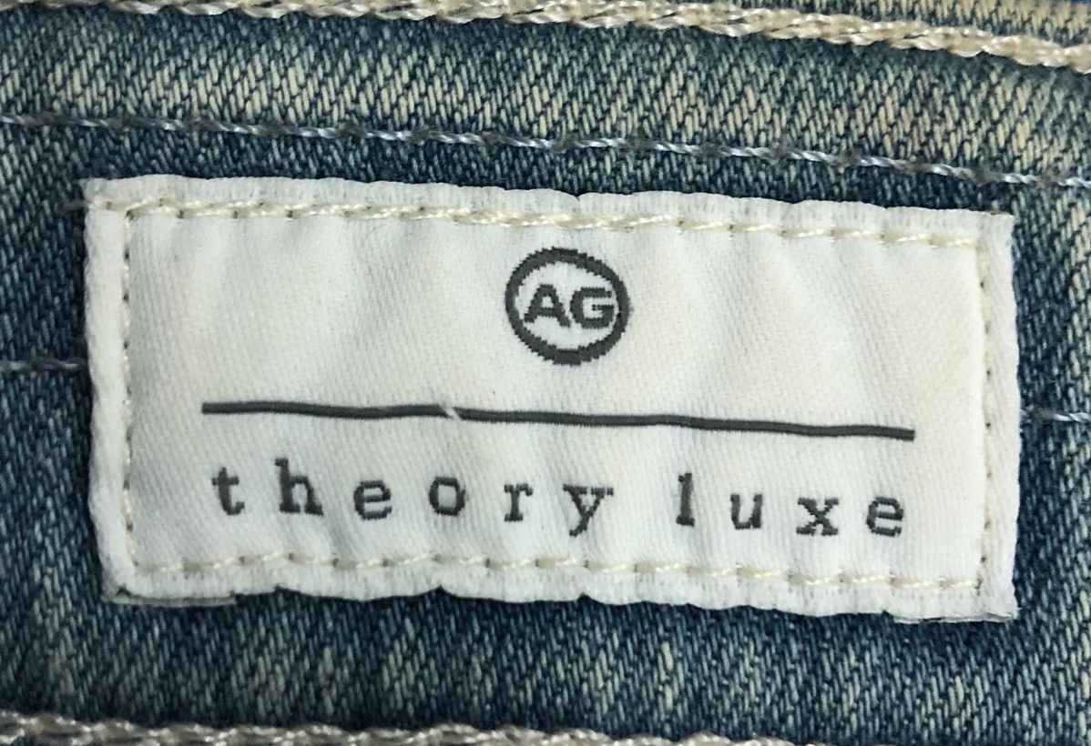 Theory Vintage AG Theory Luxe The Nikki Crop Jeans Pants Size 30" / US 8 / IT 44 - 15 Thumbnail
