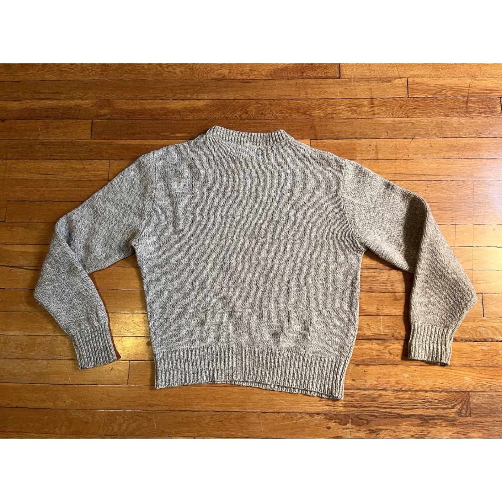 CO VINTAGE Environmental Clothing Co Sweater Men’s L Tan Gray Size US L / EU 52-54 / 3 - 5 Thumbnail
