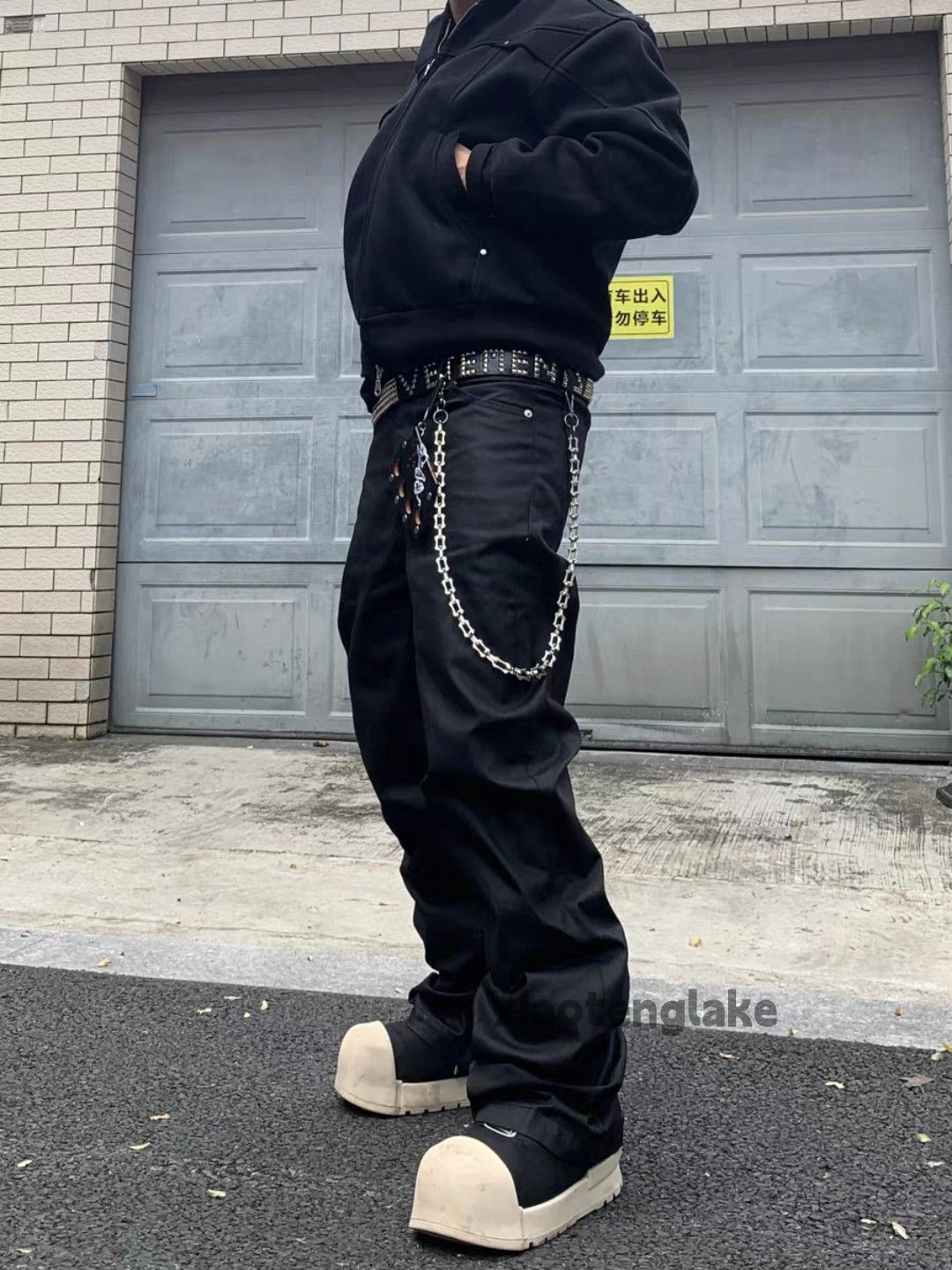 Jean xz Utility loose baggy hiphop flared yuppie bootcut jeans Size US 34 / EU 50 - 3 Thumbnail