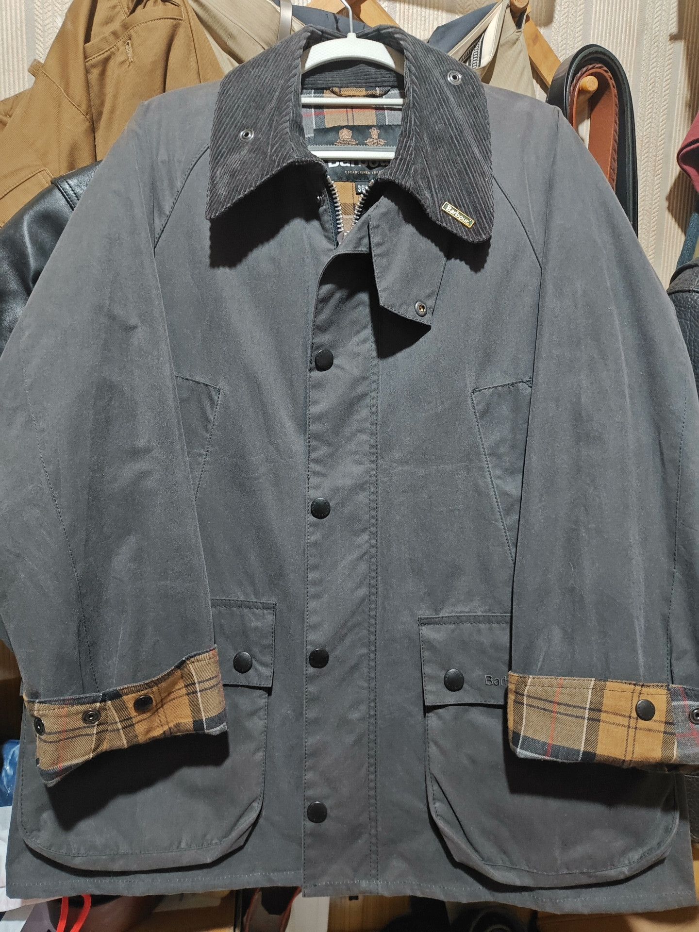 Barbour Barbour Bedale OS Oversize Waxed Jacket Size M / US 6-8 / IT 42-44 - 1 Thumbnail