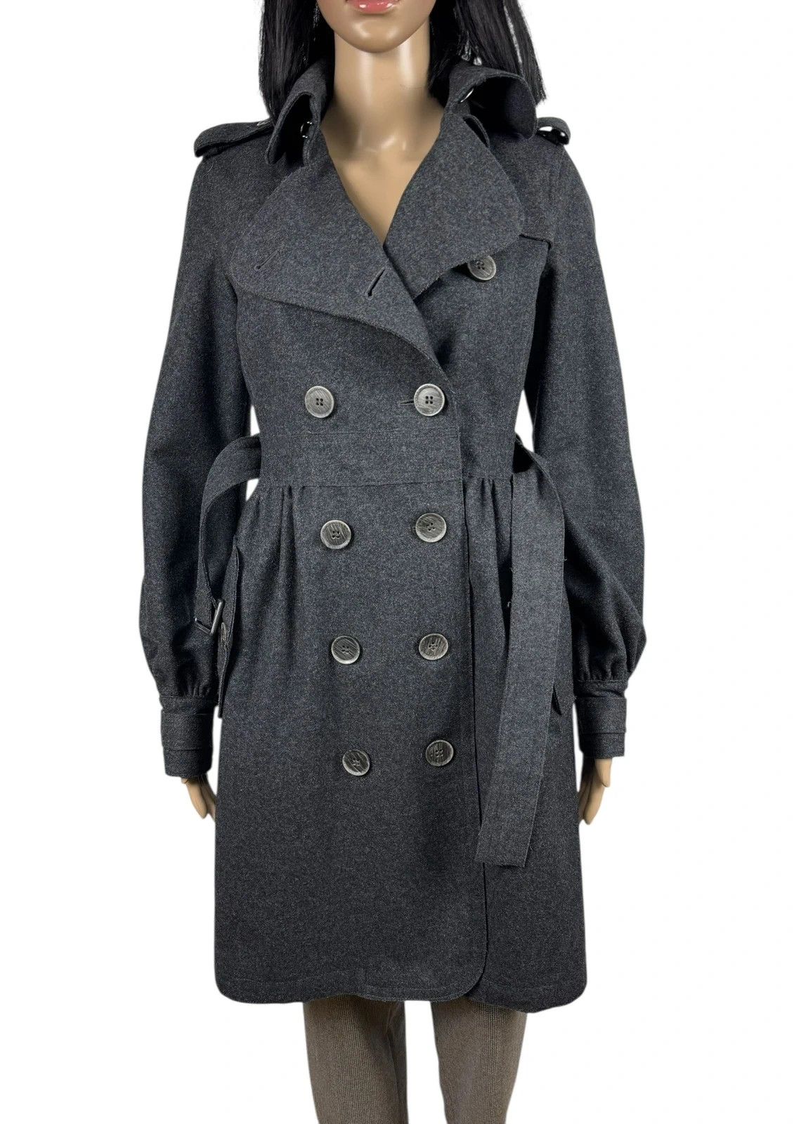 Burberry Thomas Burberry Trench Coat Wool Cashmere Belted size XS Size XS / US 0-2 / IT 36-38 - 13 Thumbnail