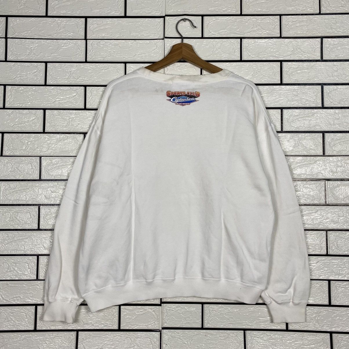 Japanese Brand 📌Vintage Sweatshirt Crewneck Captain Santa Full Print Size US M / EU 48-50 / 2 - 9 Thumbnail