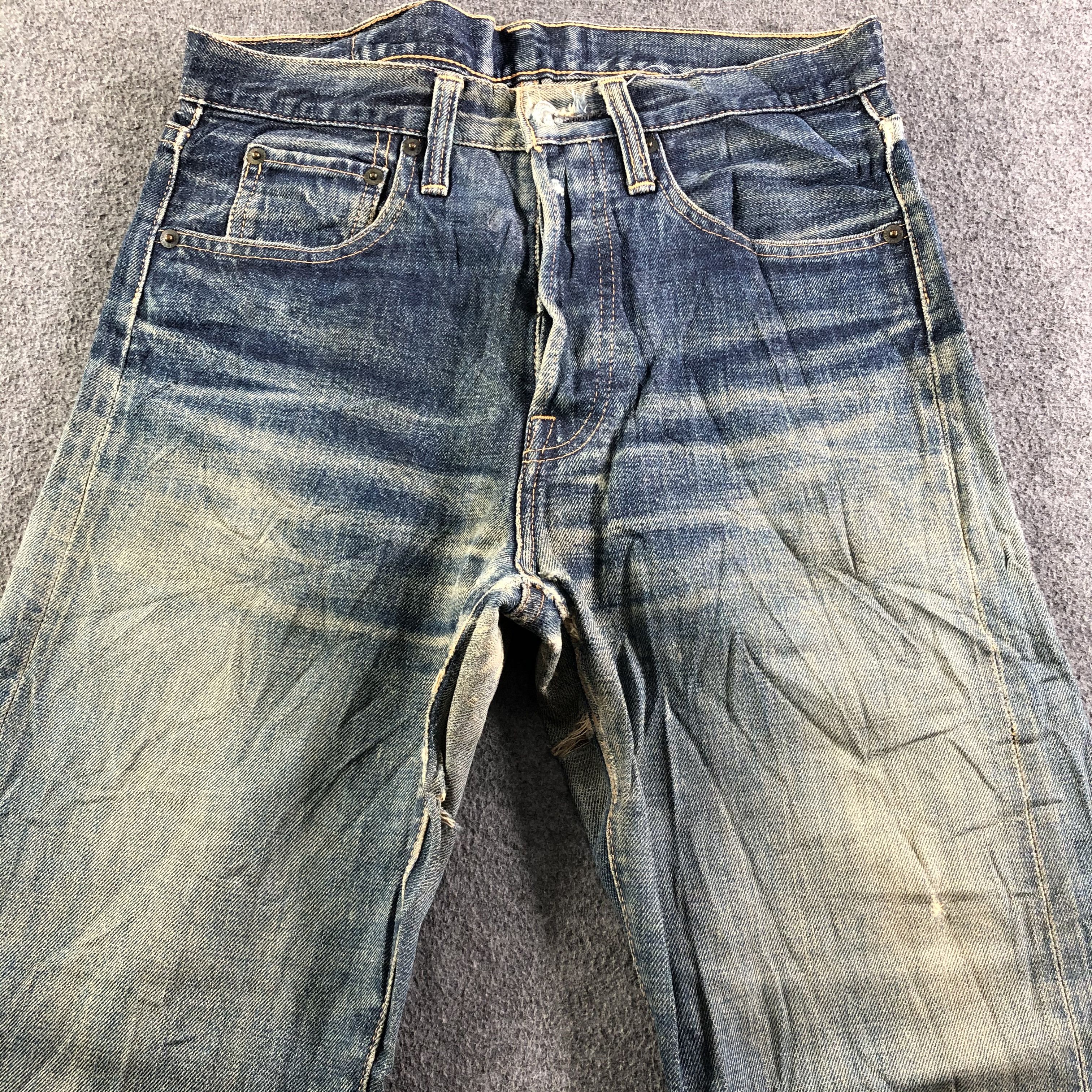 Denime Vintage Denime Selvedge Jeans-J4009 Size US 29 - 3 Thumbnail