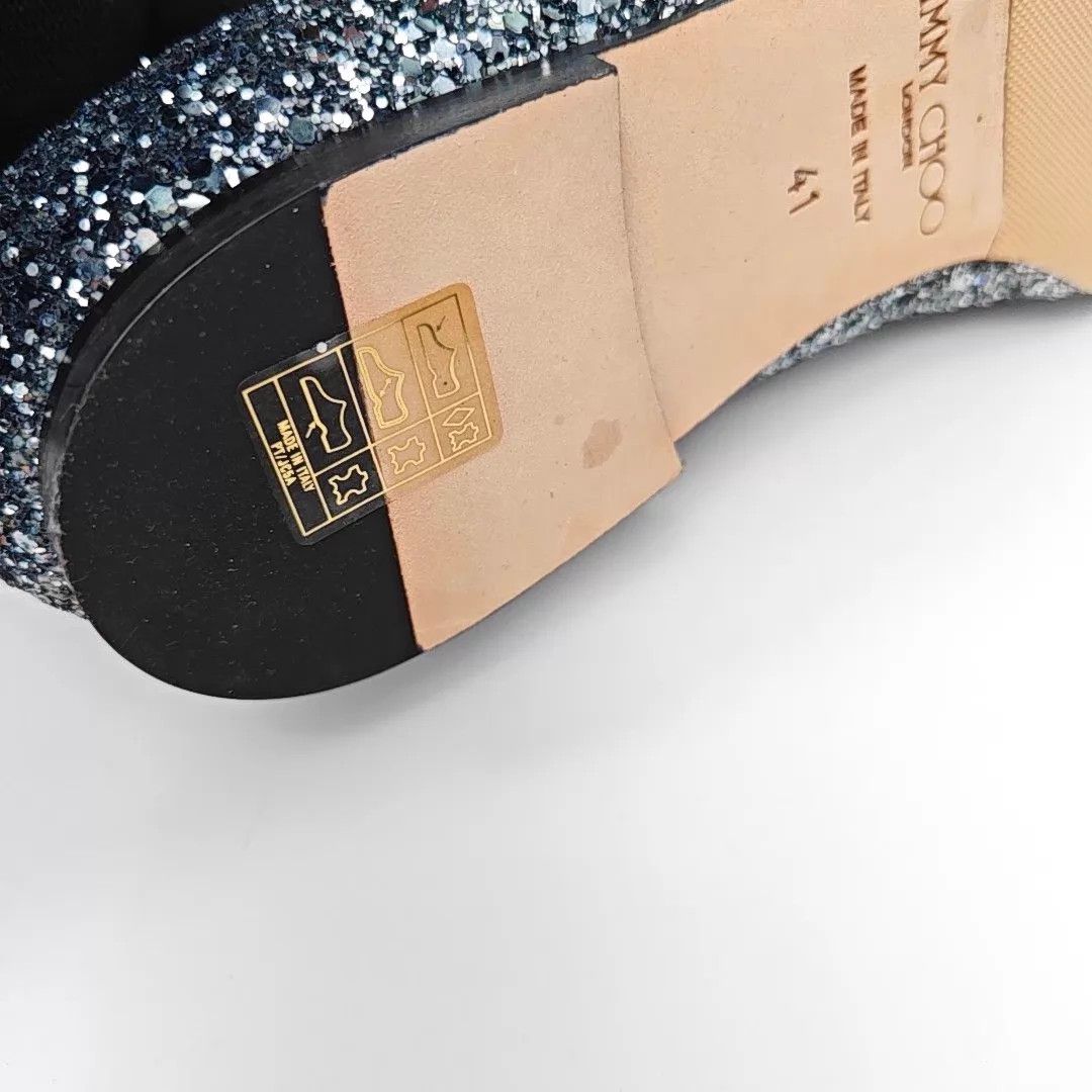 Jimmy Choo Jimmy Choo Sequin Bow Flat 41 New Size US 10.5 / IT 40.5 - 5 Thumbnail