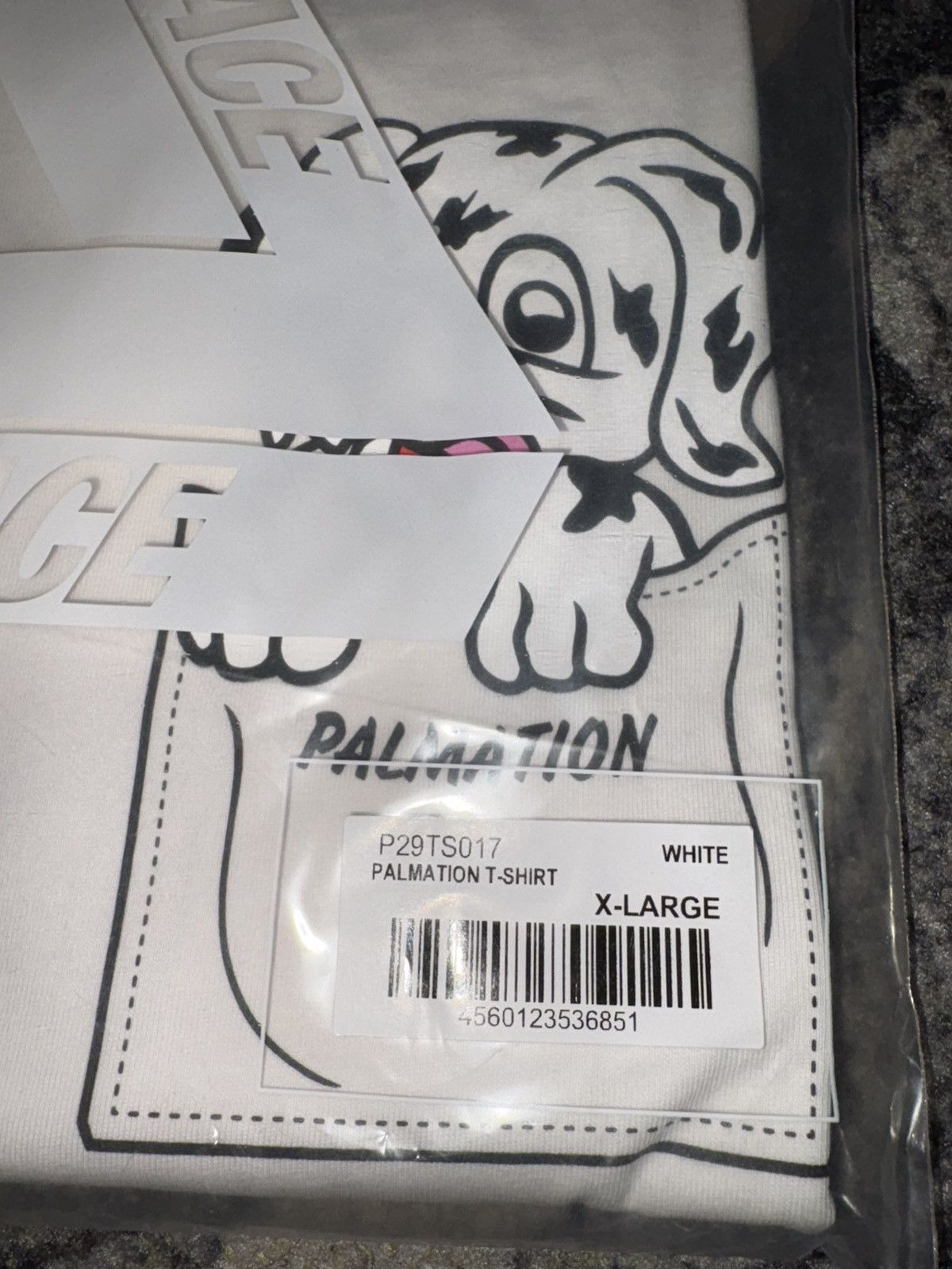 Palace Palace Palmation T-Shirt White Size US XL / EU 56 / 4 - 3 Thumbnail