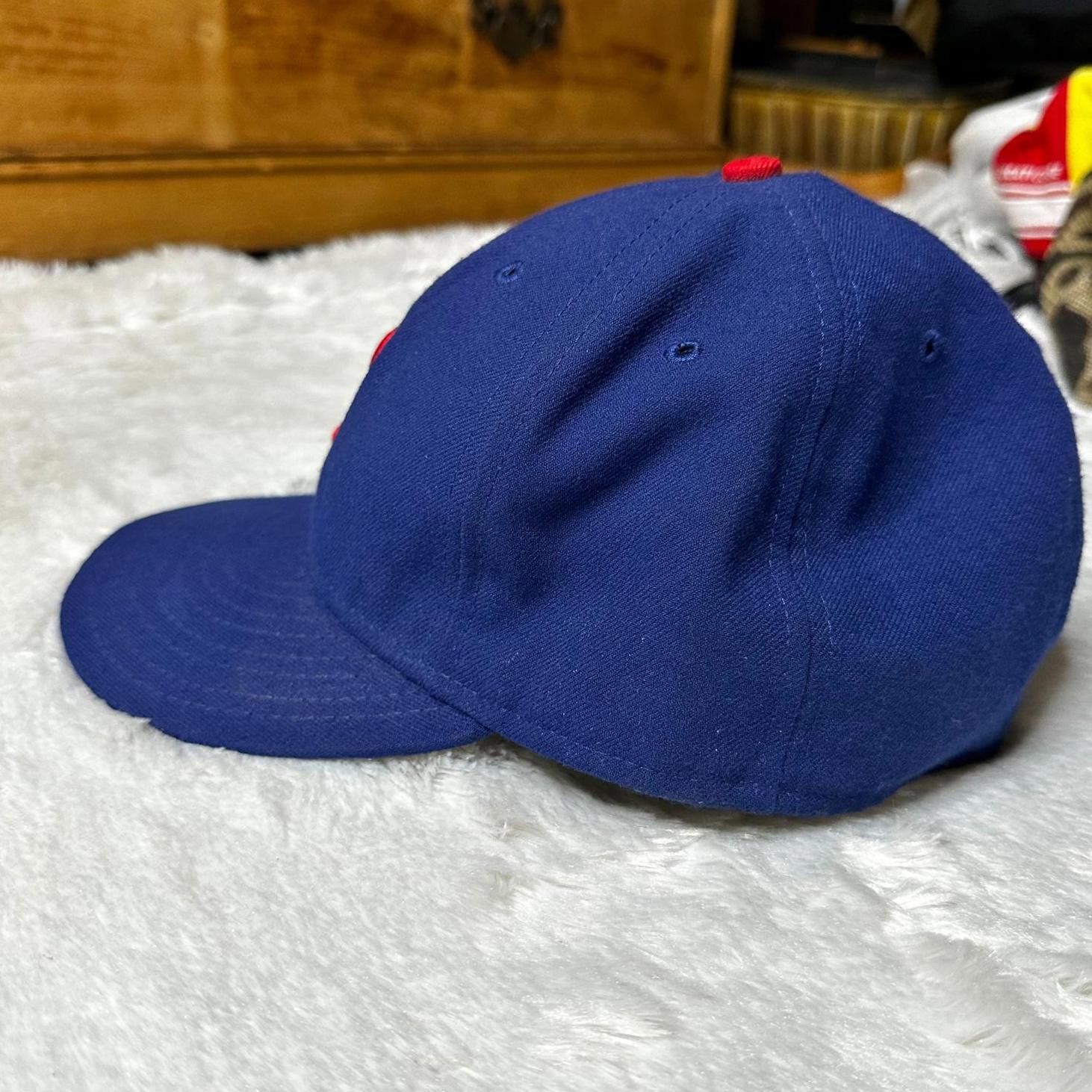 New Era × Vintage Vintage New Era Chicago Cubs Fitted Hat 7 3/4 MLB Baseball Size ONE SIZE - 4 Thumbnail
