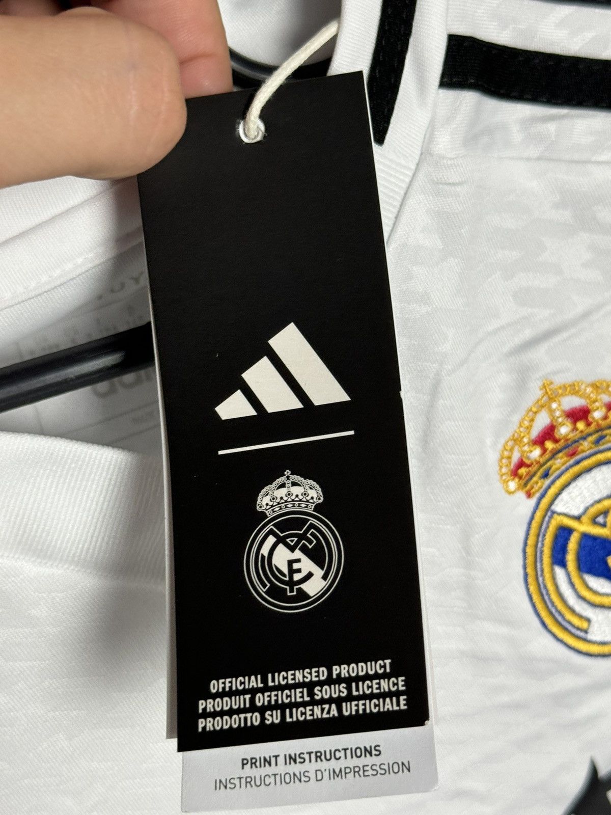 Adidas KIDS New Real Madrid 24/25 Home Football Jersey T-Shirt Size US XS / EU 42 / 0 - 8 Thumbnail