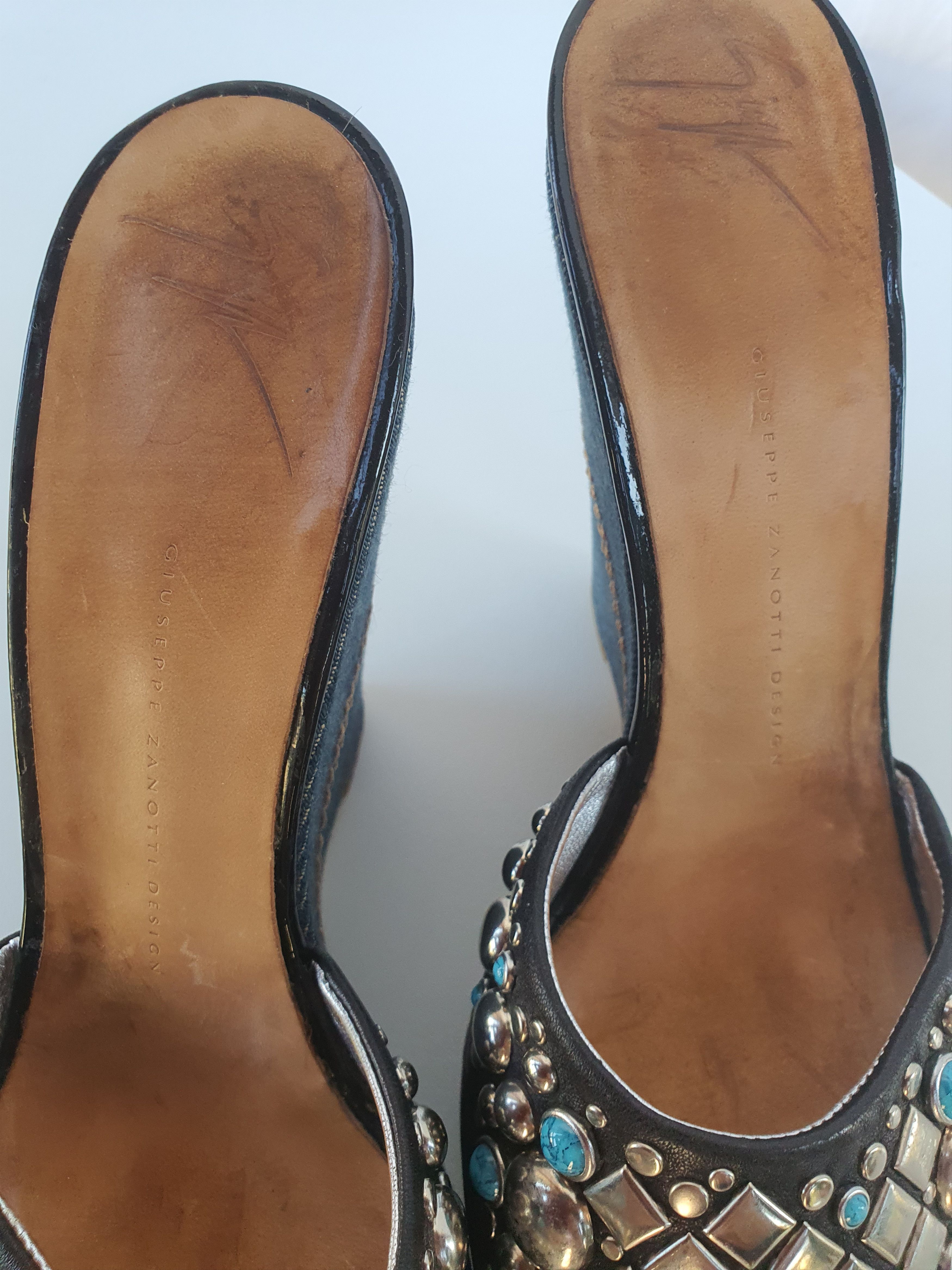 Giuseppe Zanotti Exclusive sandals by Giuseppe Zanotti Design Size US 10.5 / IT 40.5 - 8 Thumbnail