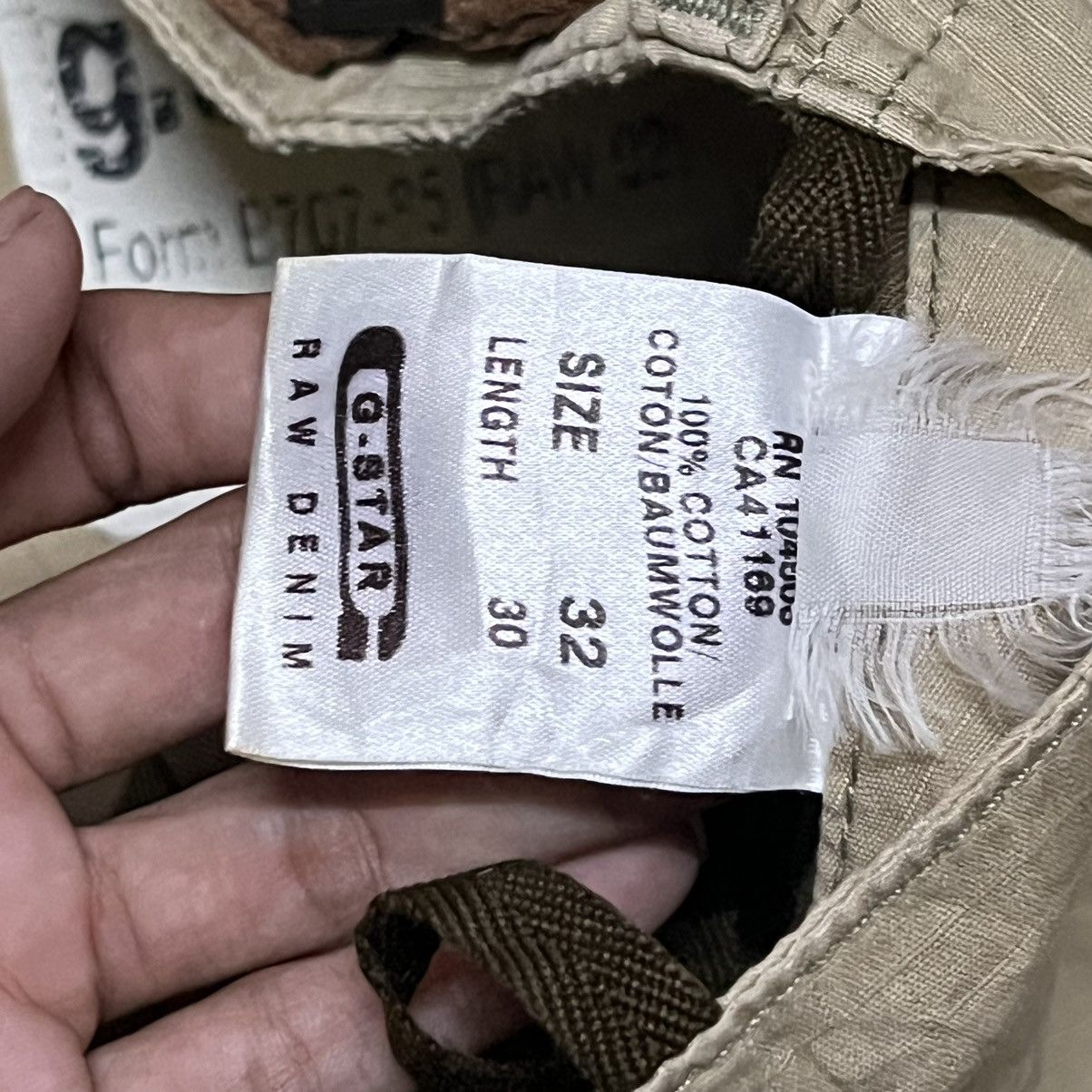 G-Star G Star Raw Denim Cargo Multipockets Style Size US 34 / EU 50 - 8 Thumbnail