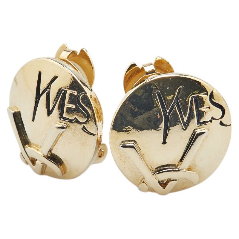 Yves Saint Laurent Yves Saint Laurent Saint Laurent Earrings Metal Earrings DUTY FREE for USA Size ONE SIZE - 1 Thumbnail