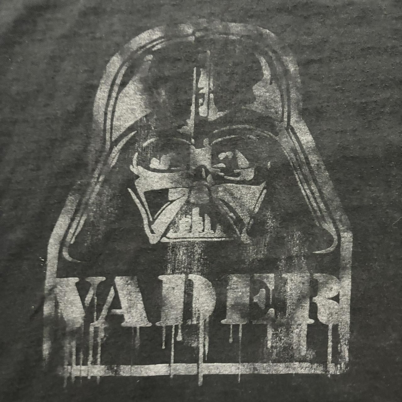 Star Wars × Vintage Crazy Vintage Y2K/2000s Faded Star Wars Darth Vader Graphic Tee! Size US L / EU 52-54 / 3 - 3 Thumbnail
