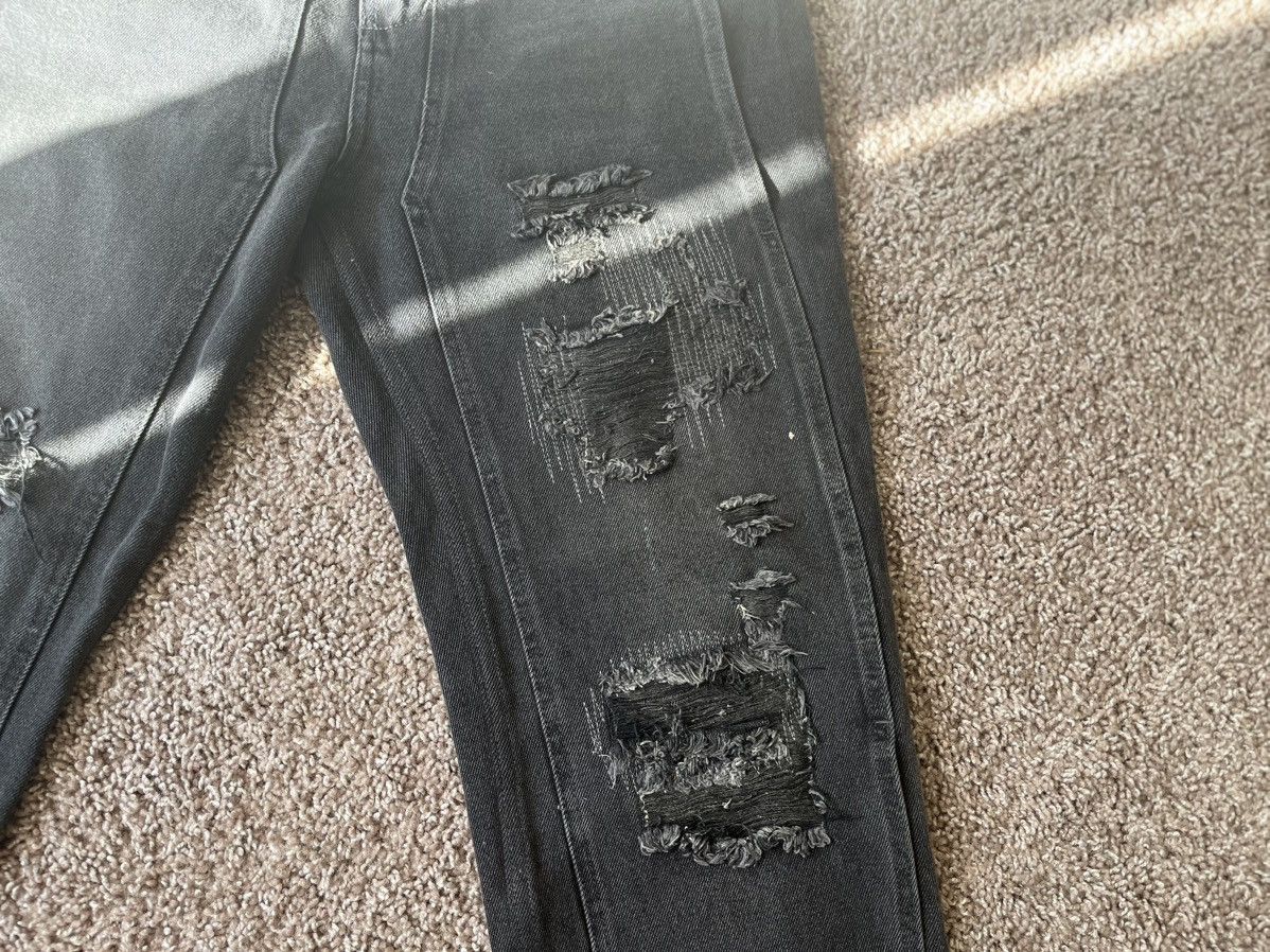C2H4 C2H4 Layered Distressed Denim Jeans Size US 33 - 2 Thumbnail
