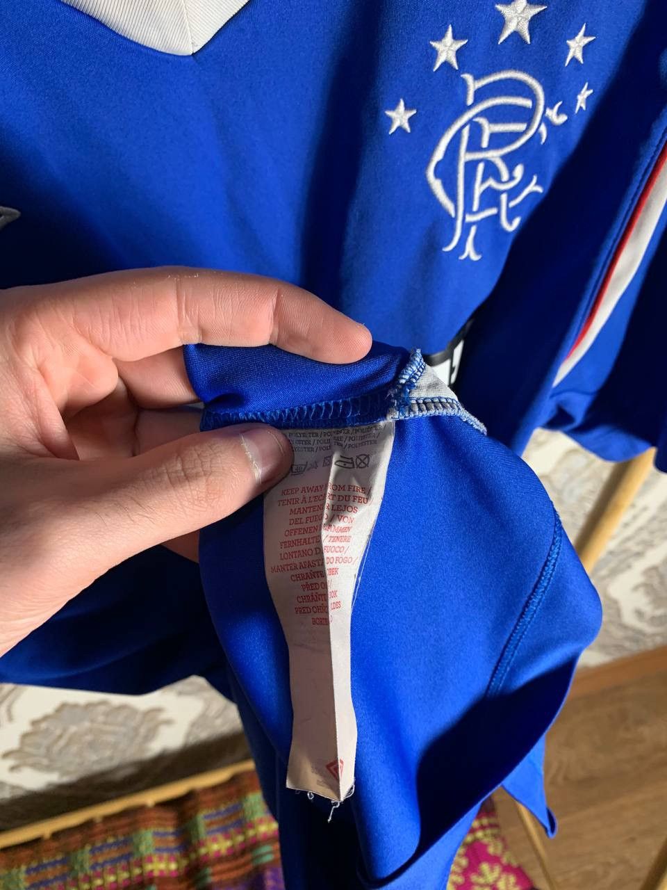 Umbro × Vintage VERY RARE UMBRO FC RANGERS SCOTLAND SOCCER JERSEY RETRO Y2K Size US XL / EU 56 / 4 - 6 Thumbnail