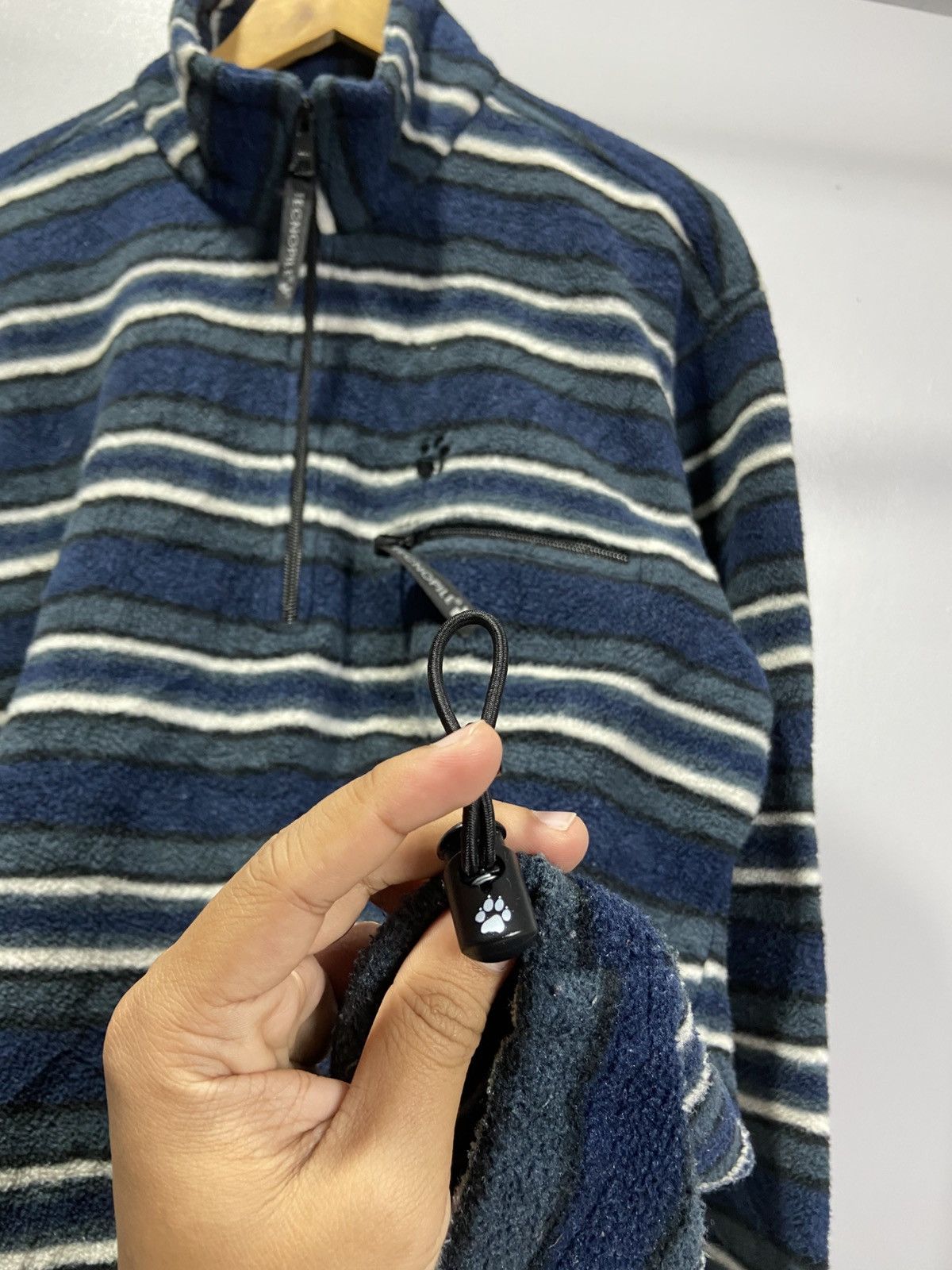 Jack Wolfskin × Japanese Brand Jack Wolfskin Tecnopile fleece half zipper jacket Size US M / EU 48-50 / 2 - 5 Thumbnail