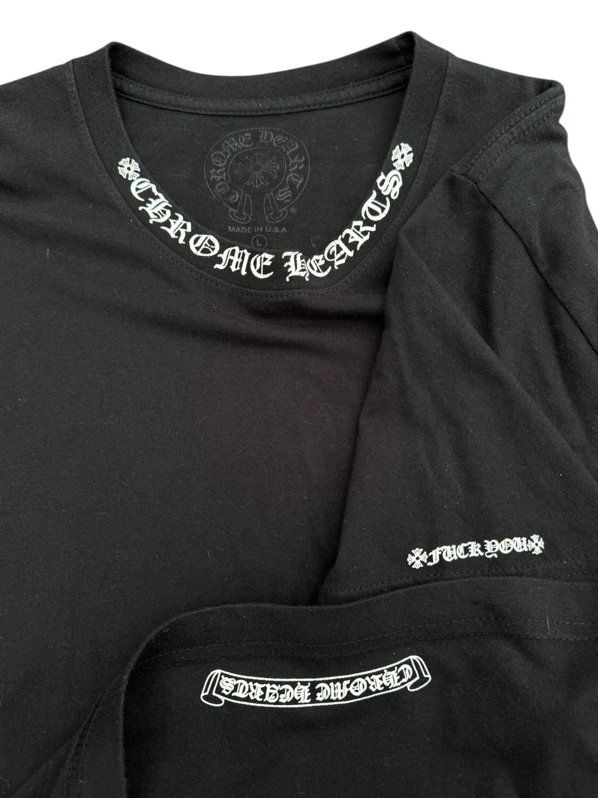 Chrome Hearts Chrome hearts pocket t shirt Size US L / EU 52-54 / 3 - 4 Thumbnail