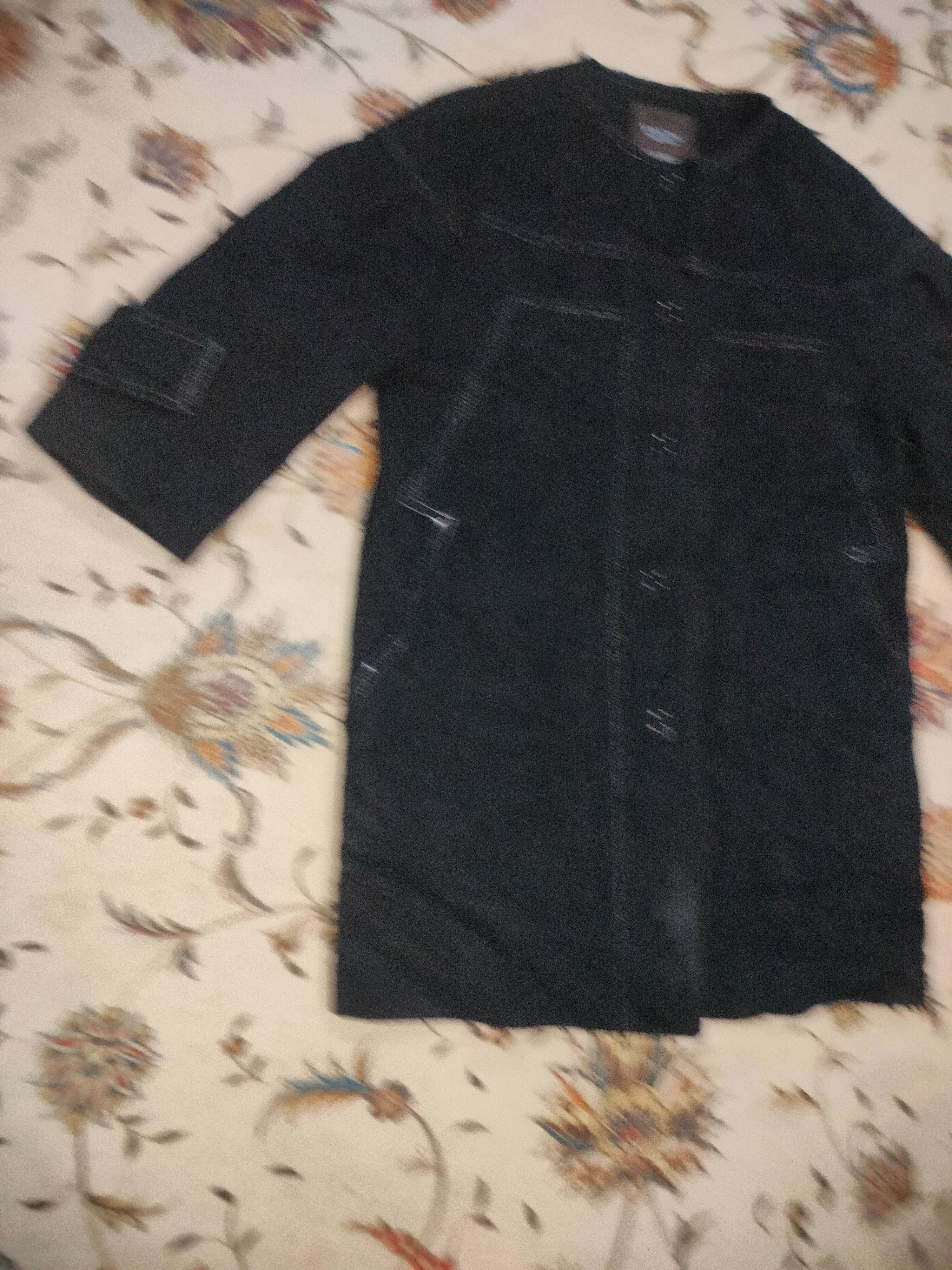 Japanese Brand YVON INED N.VAGUE BY YOHJI YAMAMOTO BUTTON UP WOOL COAT Size M / US 6-8 / IT 42-44 - 3 Thumbnail