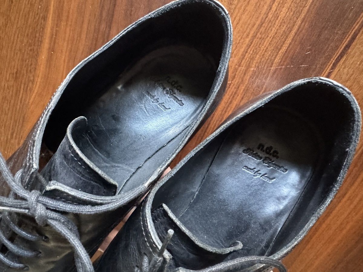 n.d.c. made by hand n.d.c. Black Cap Toe Leather Shoes Size US 10 / EU 43 - 8 Thumbnail