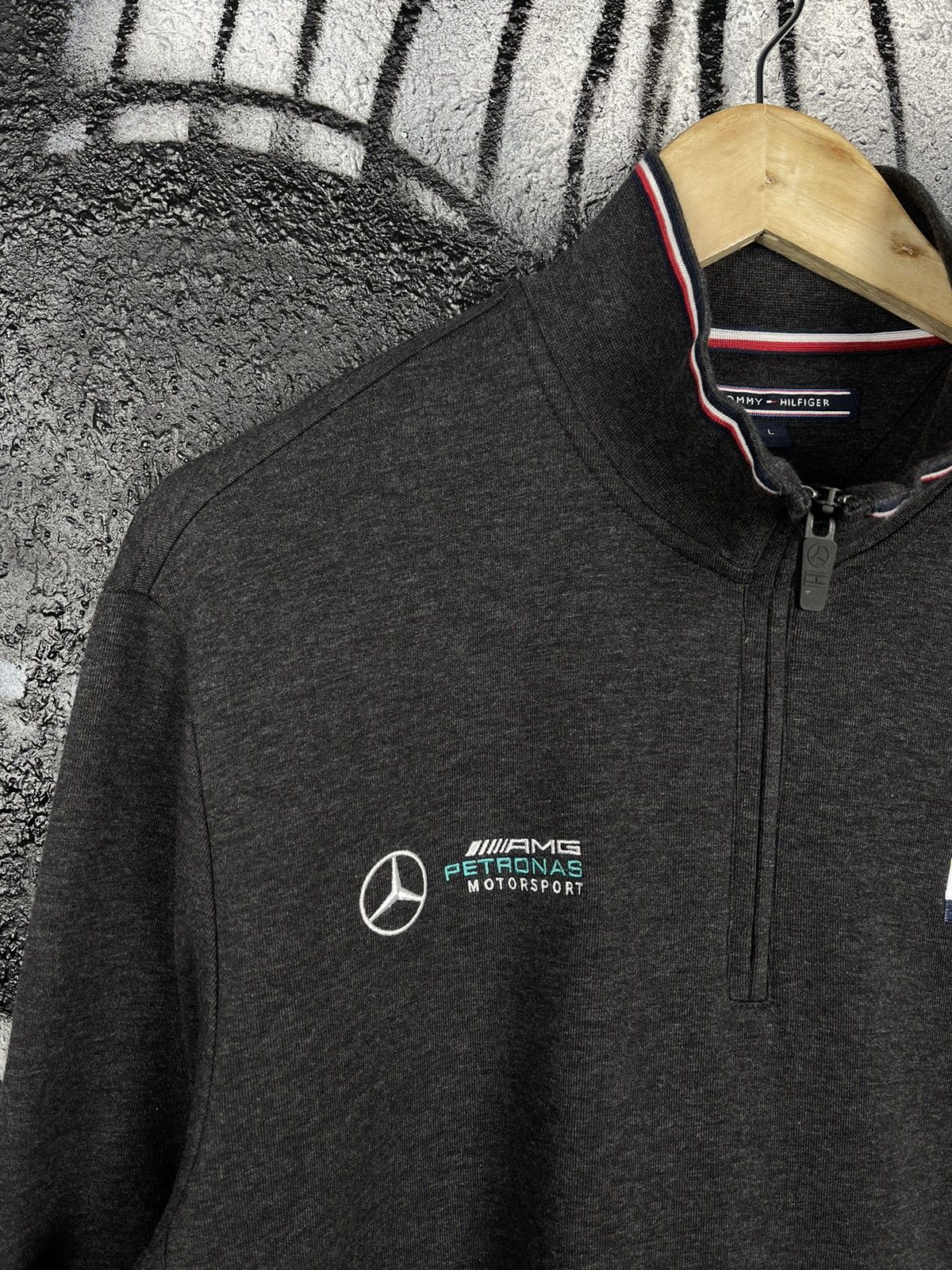 Mercedes-Benz × Tommy Hilfiger Tommy Hilfiger Petronas Racing Half Zip Sweat Men’s Size L Size US L / EU 52-54 / 3 - 4 Thumbnail