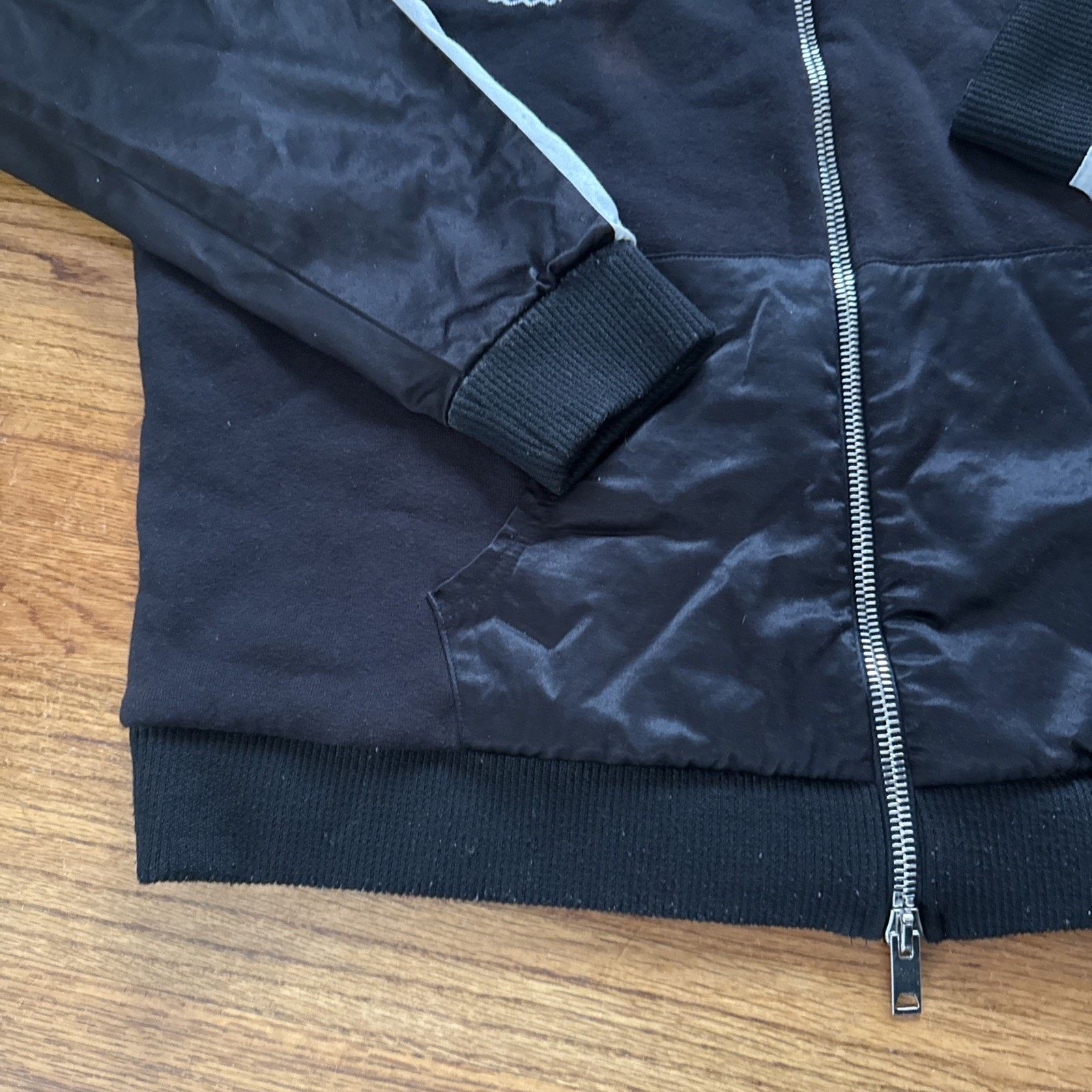 Lost Daze Lost Daze Skull Dove Zip Hoodie Black Silk Sleeve Embroidery Size US M / EU 48-50 / 2 - 5 Thumbnail