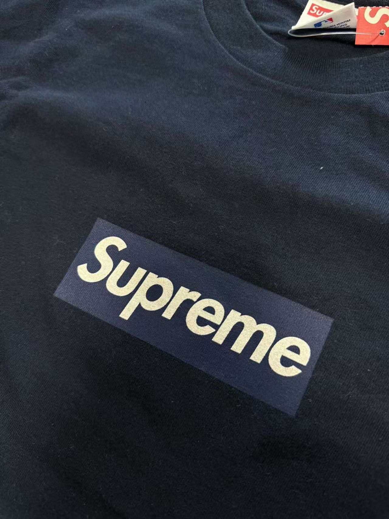 Supreme Supreme Yankees box logo tee dswt Size US M / EU 48-50 / 2 - 2 Thumbnail