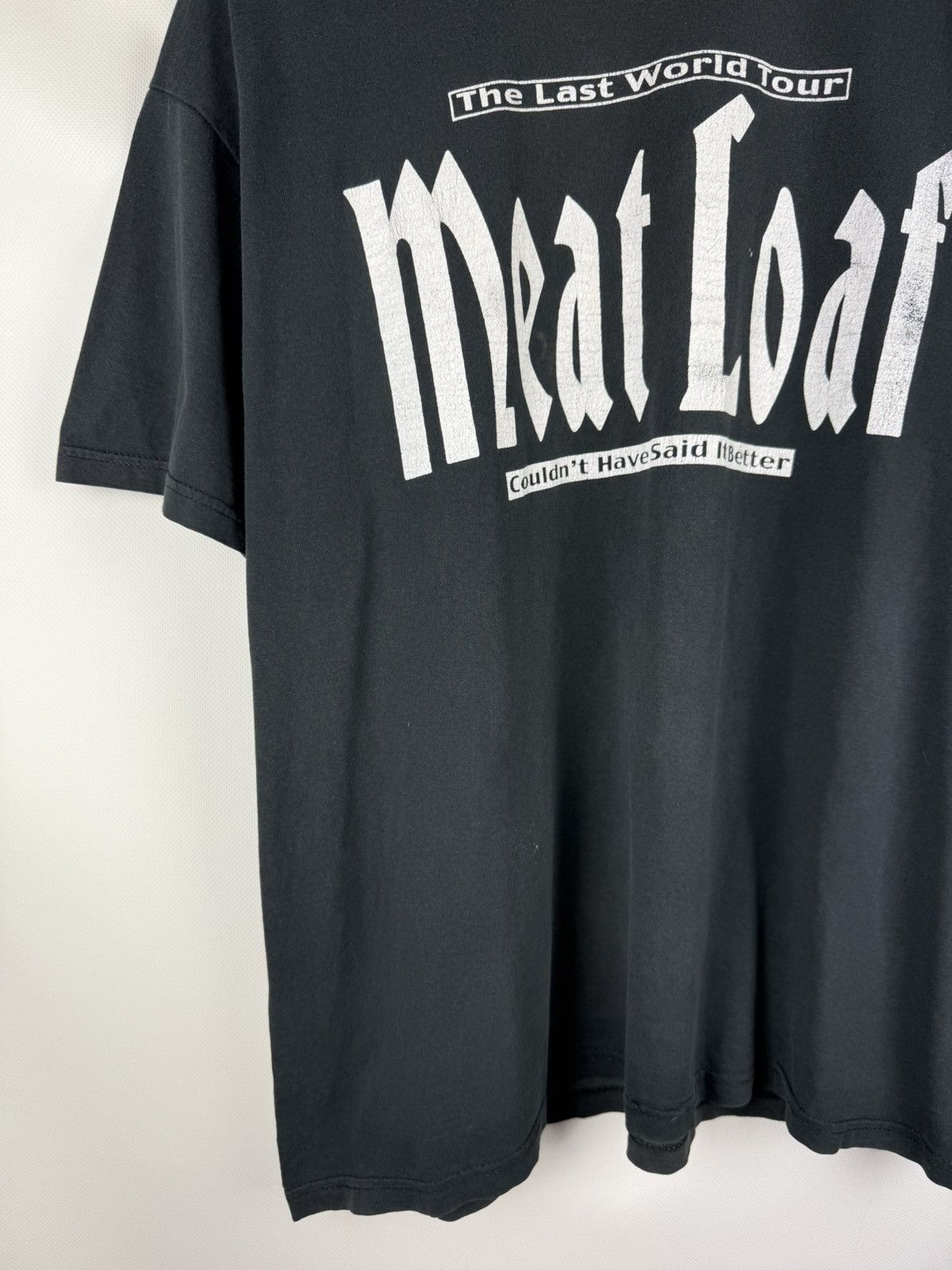 Band Tees Meat Loaf The Last World Tour VTG 2004 Band Graphic T Shirt Size US L / EU 52-54 / 3 - 7 Thumbnail