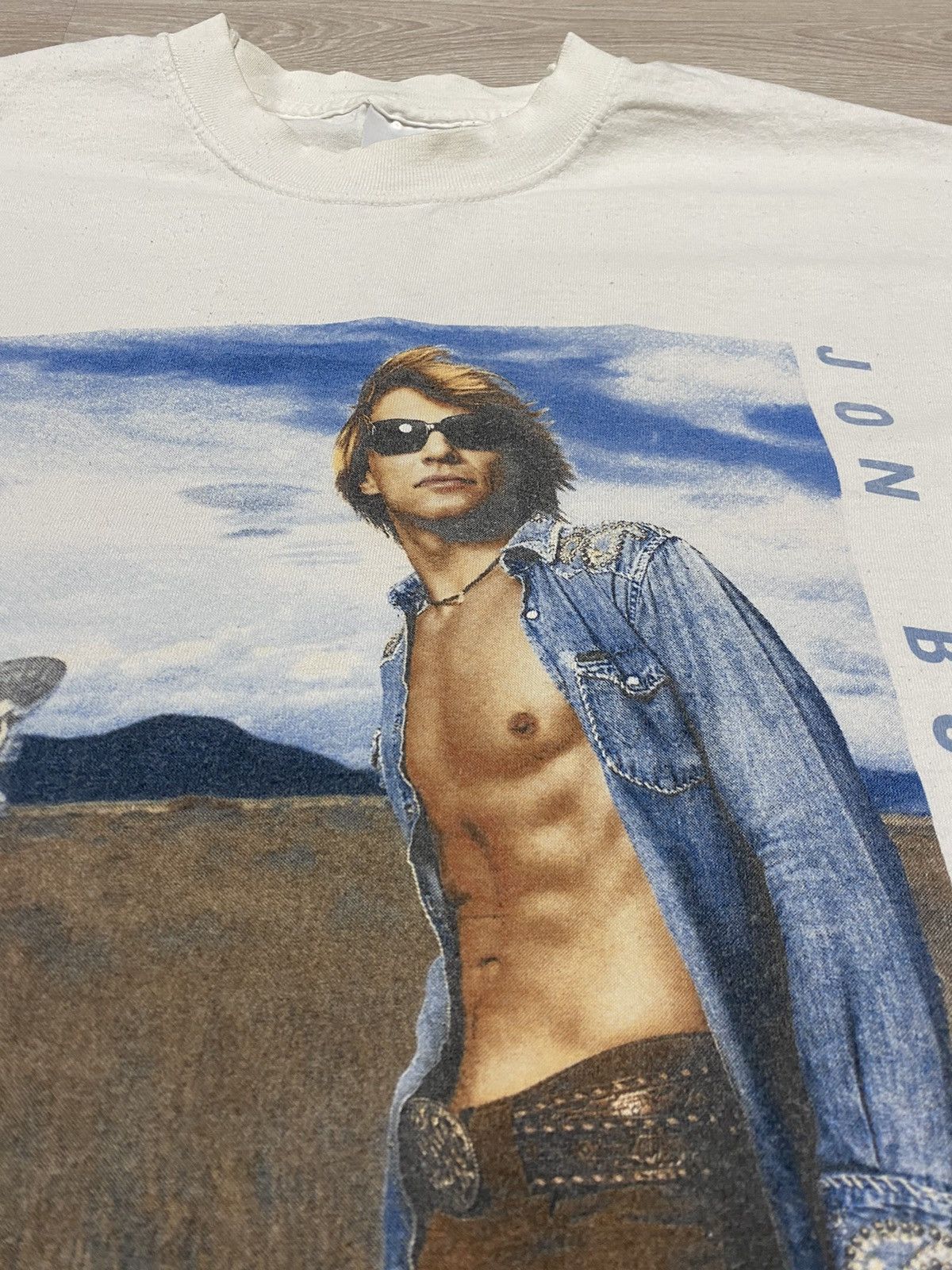 Bon Jovi Jon Bon Jovi 2003 Band T-shirt promo tour size XL Size US XL / EU 56 / 4 - 4 Thumbnail