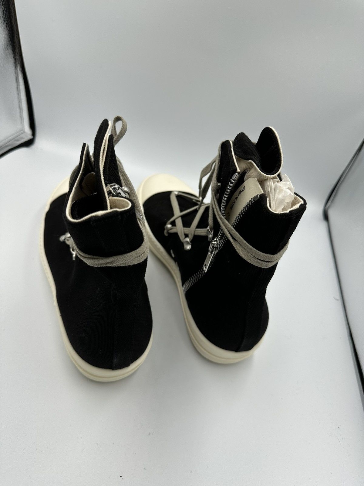 Rick Owens Drkshdw Rick Owens DRKSHDW Hexa High Sneakers Size US 13 / EU 46 - 5 Thumbnail