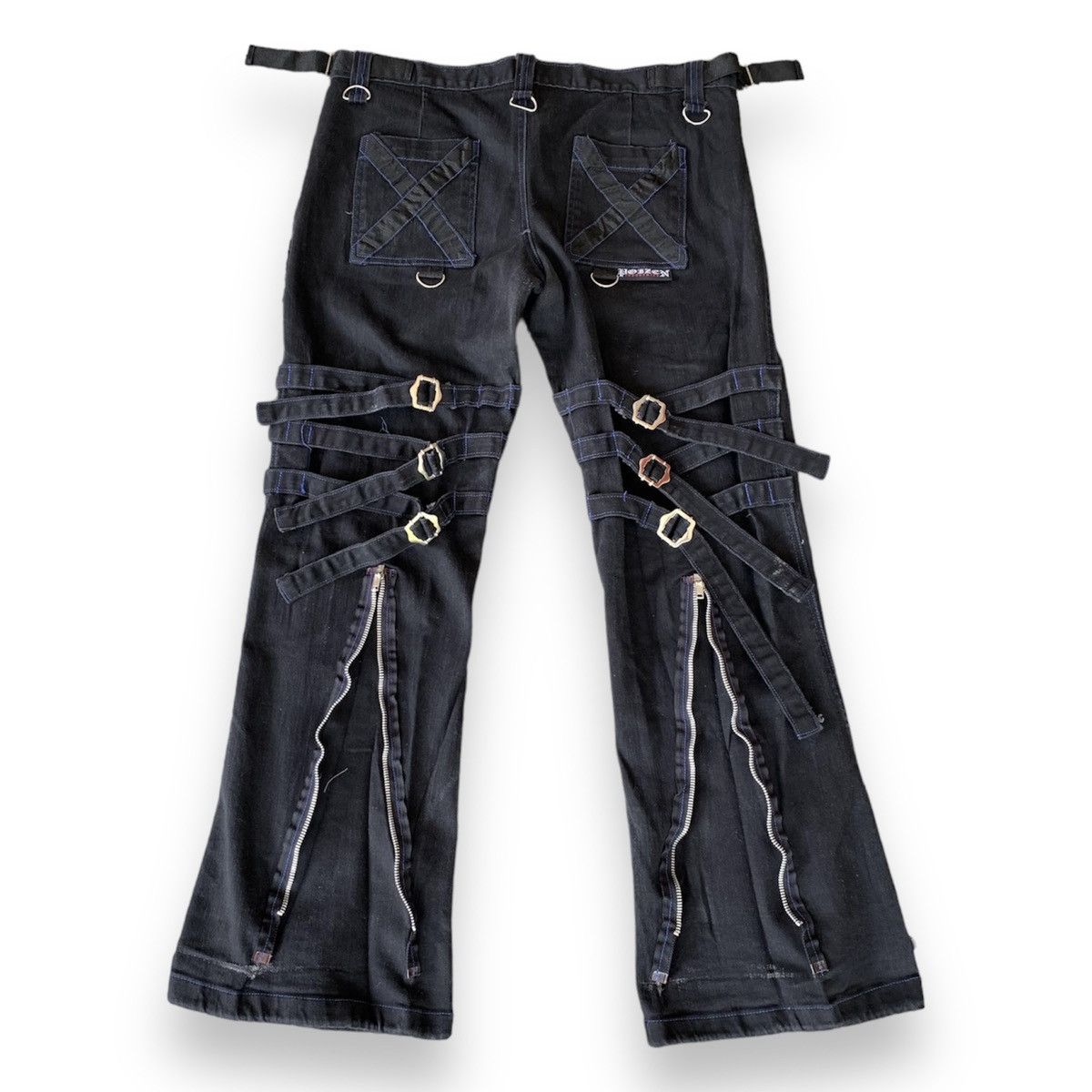 image of If Six Was Nine x Le Grande Bleu L G B Poizen Industries Bondage Pants- Ifsixwasnine Lgb Style in B