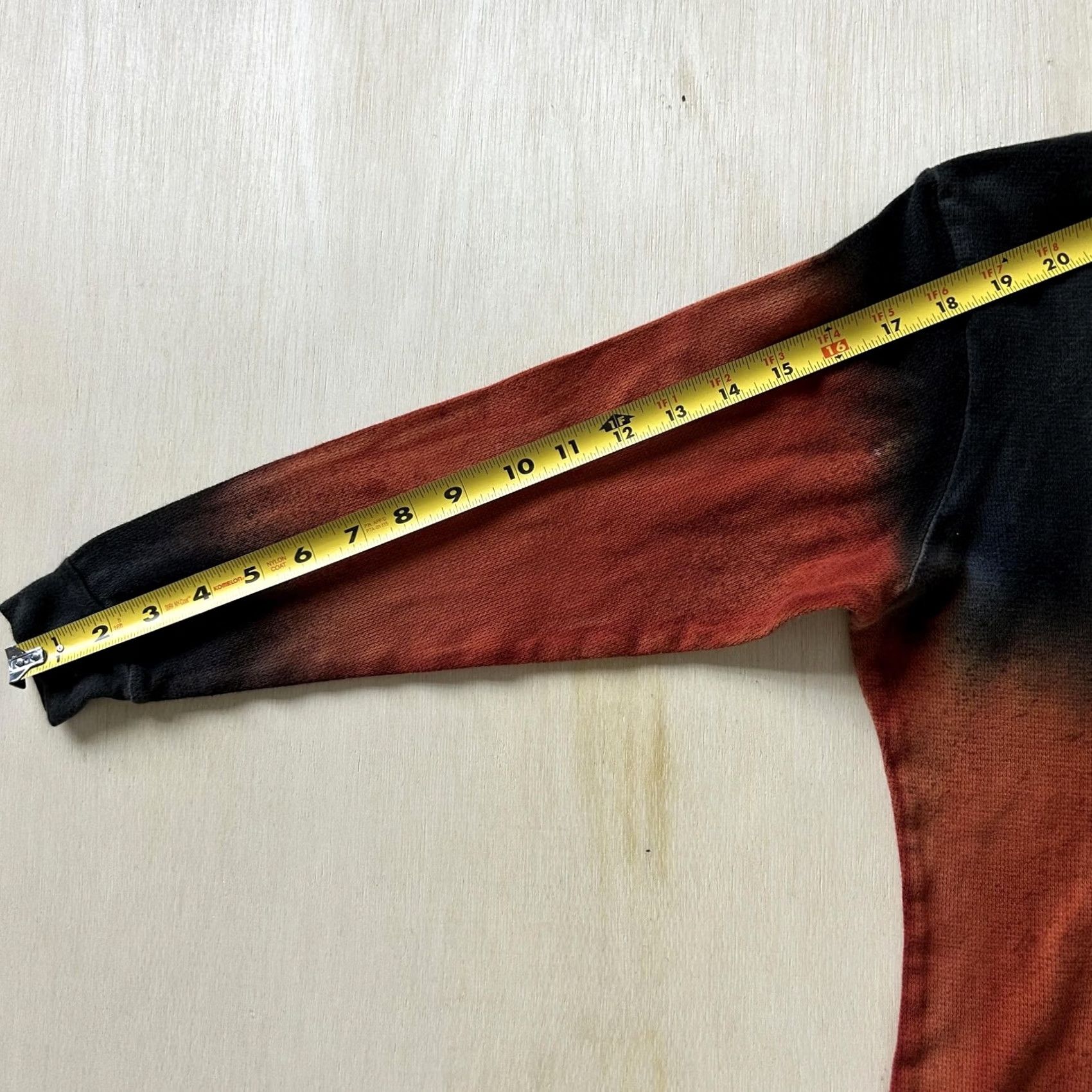 Harley Davidson Harley-Davidson Shirt Womens Medium Orange Black Long Sleeve Ombre Thermal Size M / US 6-8 / IT 42-44 - 6 Thumbnail