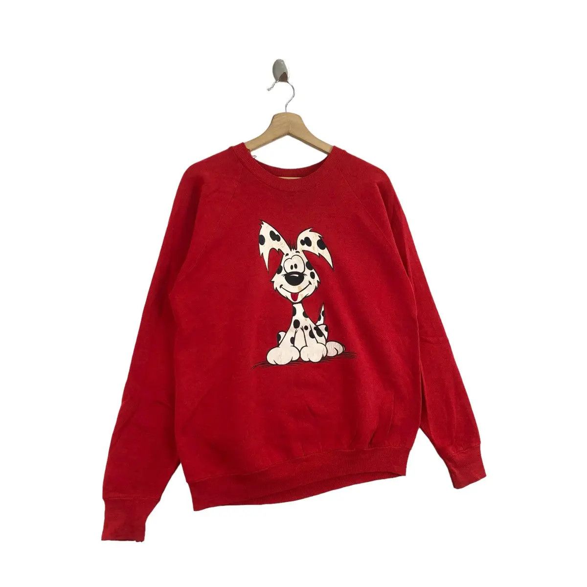 Vintage Vtg 1987 ASTERIX OBELIX DOGMATIX Stiggy Comic Sweatshirt Size L / US 10 / IT 46 - 6 Thumbnail